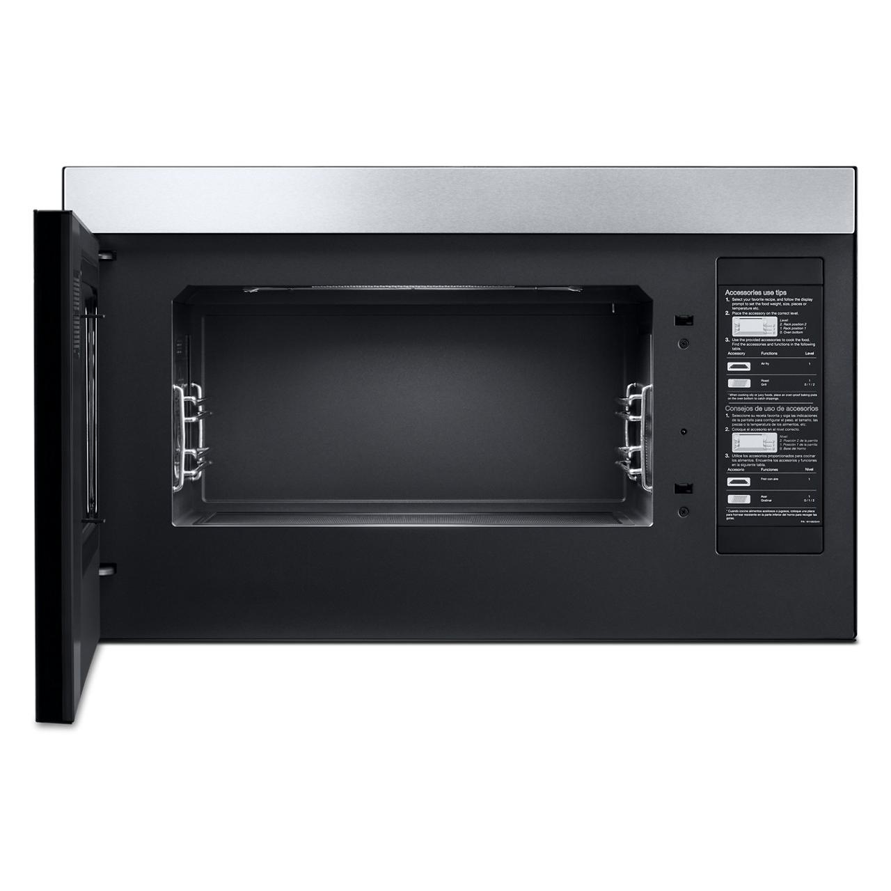  JennAir 30-inch, 1.1 cu. ft. Over-the-Range Microwave Oven with Air Fry Technology YJMHF730RBL IMAGE 3