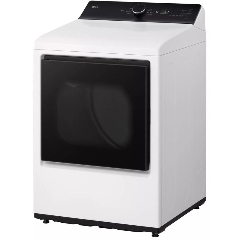 LG 7.3 cu. ft. Electric Dryer with EasyLoad™ Door and AI Sensing DLE8400WE IMAGE 2