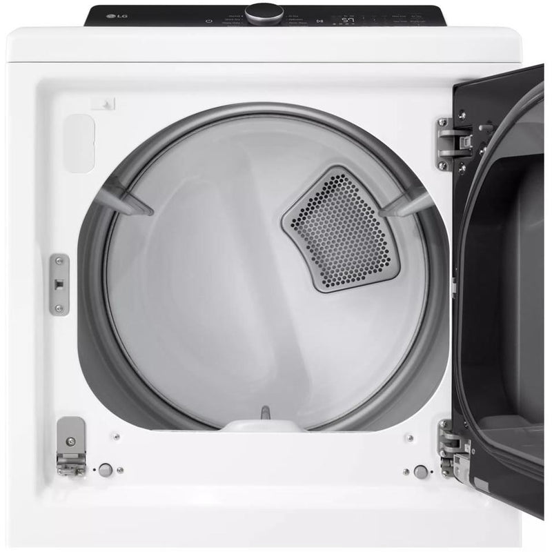 LG 7.3 cu. ft. Electric Dryer with EasyLoad™ Door and AI Sensing DLE8400WE IMAGE 6