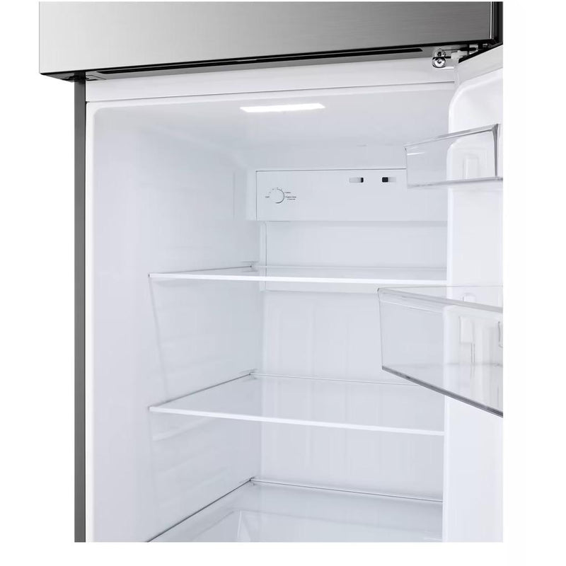 LG 27.5-inch, 17.5 cu. ft. Freestanding Top Freezer Refrigerator with Ice Maker LT18S2100S IMAGE 6