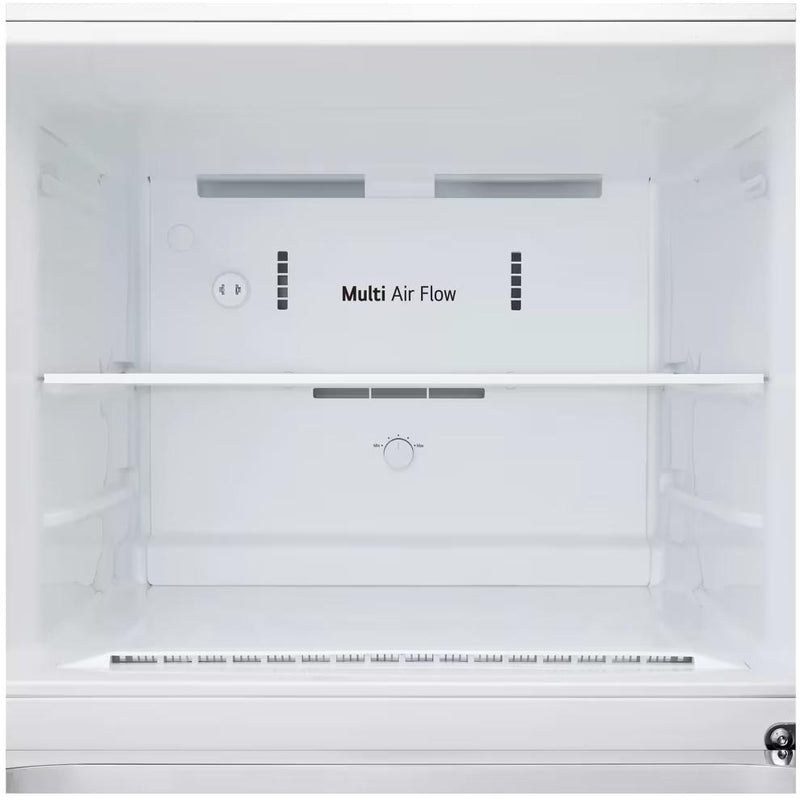 LG 27.5-inch, 17.5 cu. ft. Freestanding Top Freezer Refrigerator with Ice Maker LT18S2100W IMAGE 7