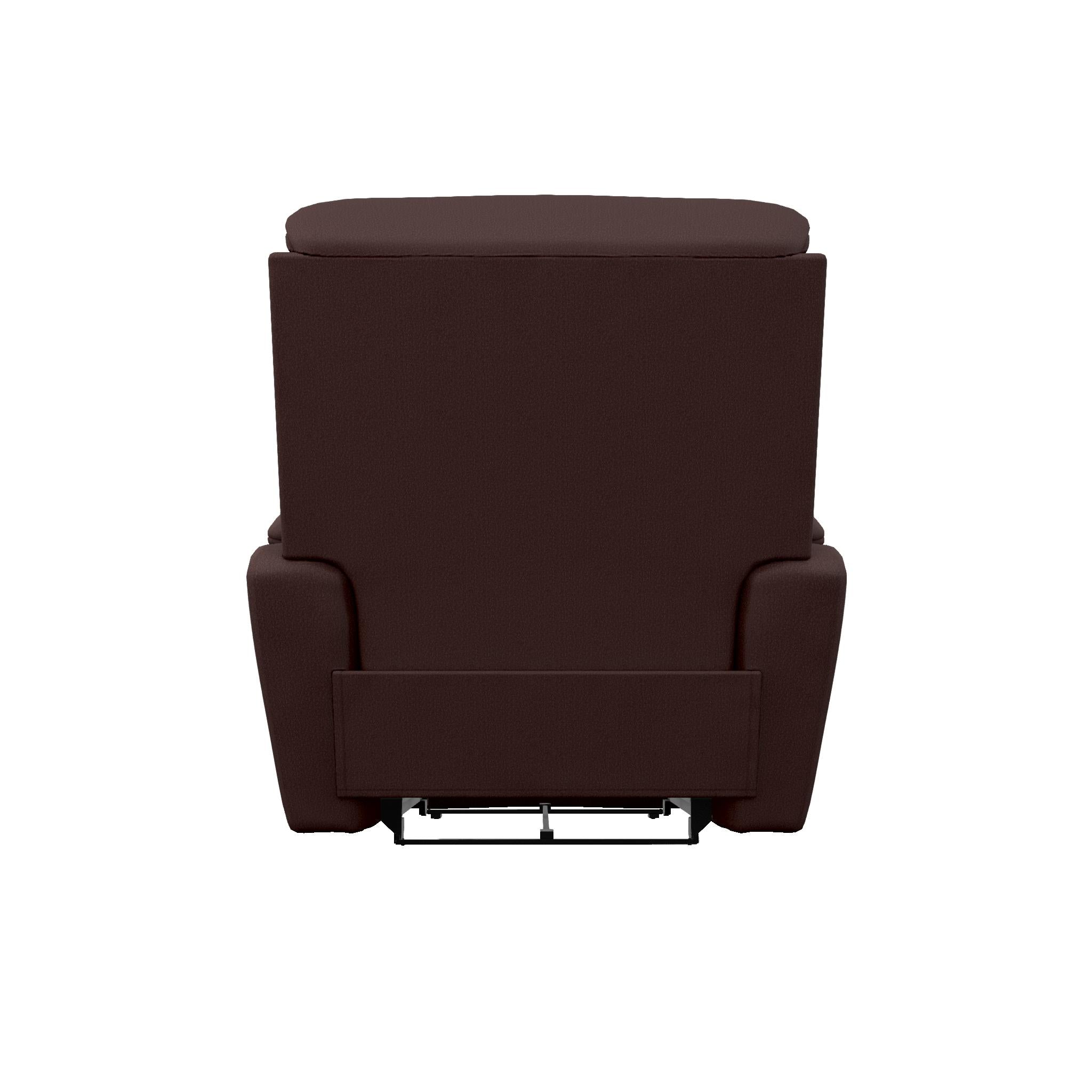  La-Z-Boy Morrison Power Wall Recliner w/ Headrest & Lumbar - Burgundy IMAGE 4