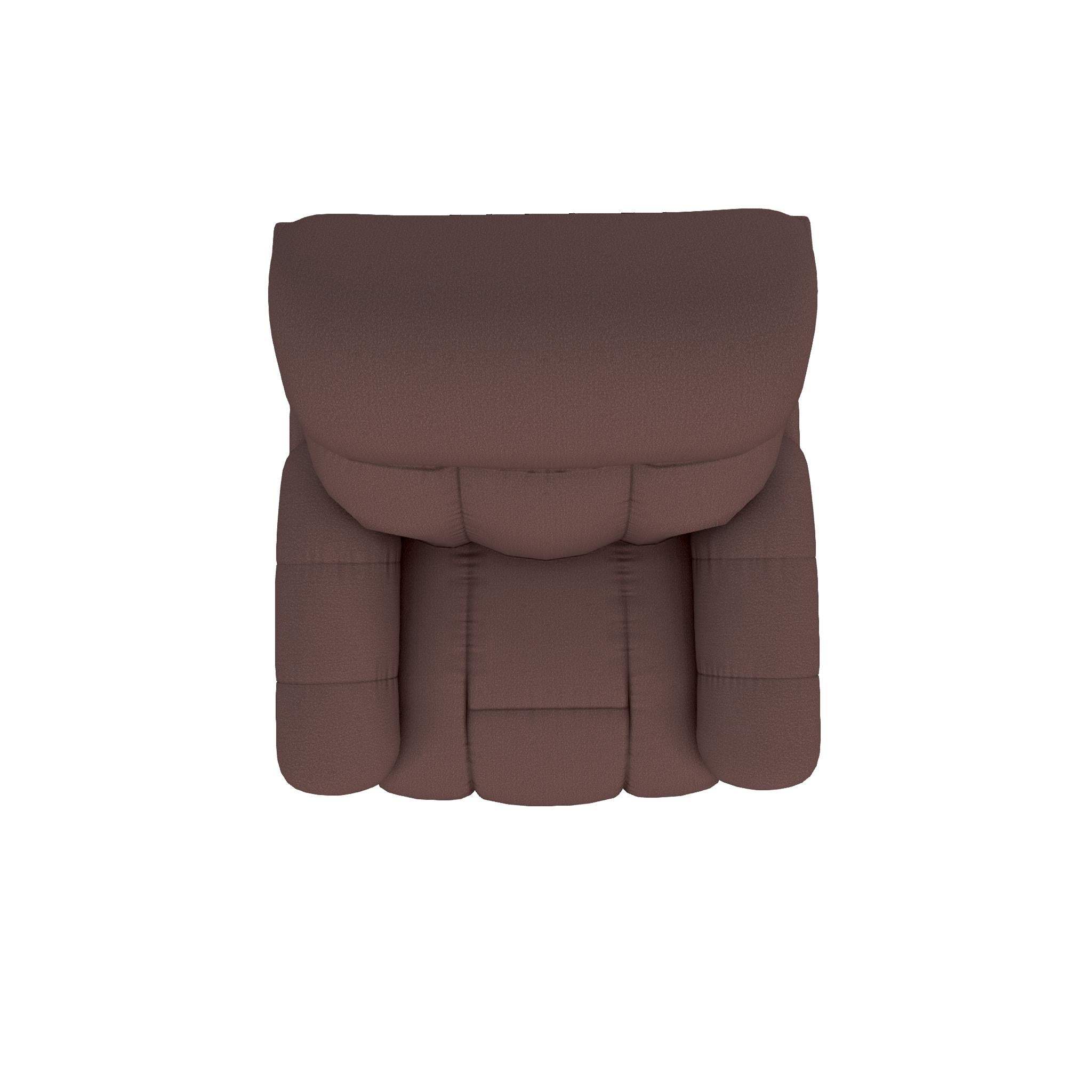  La-Z-Boy Morrison Power Wall Recliner w/ Headrest & Lumbar - Burgundy IMAGE 5
