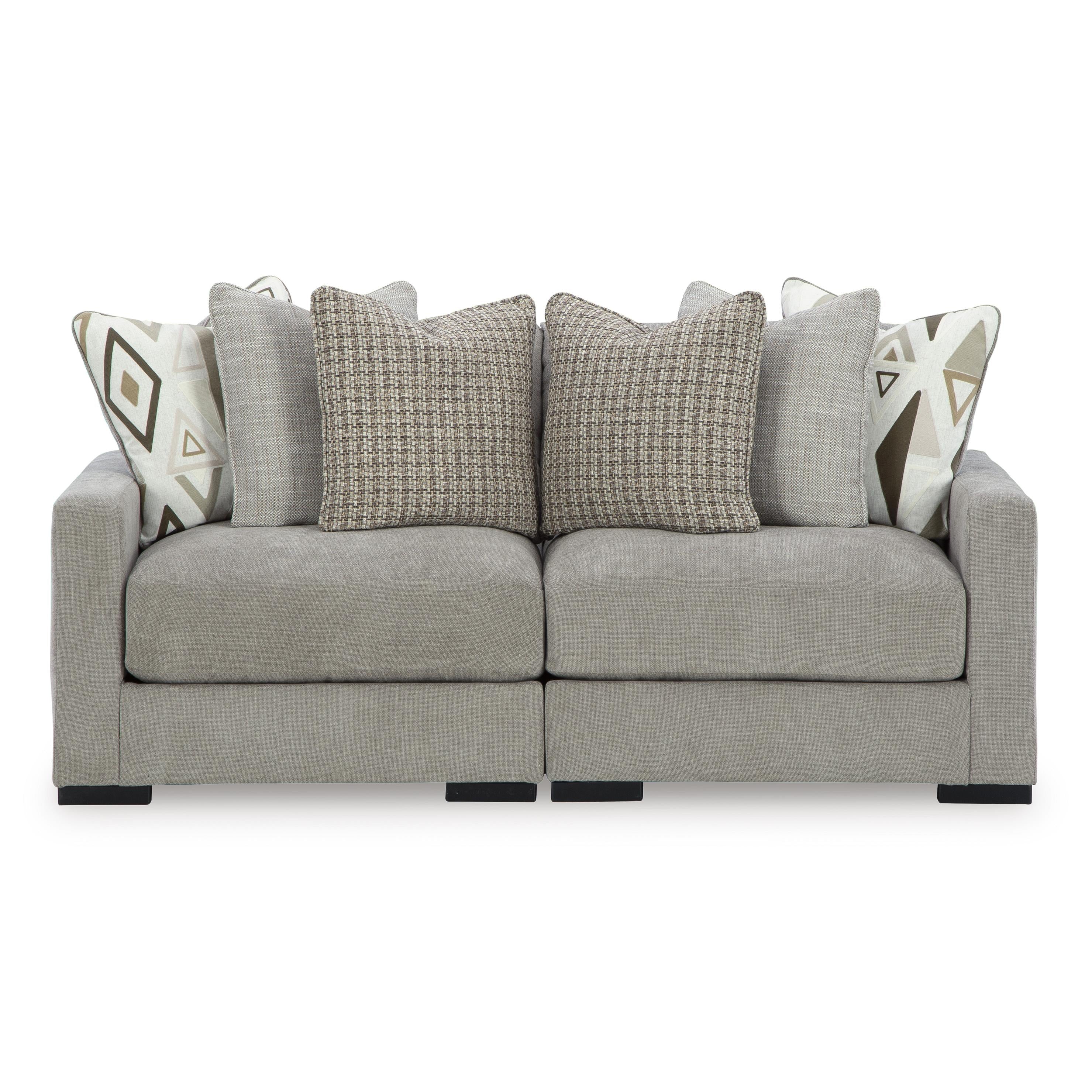 Benchcraft Aslan Court 20305S1 2 pc Loveseat Sectional IMAGE 1