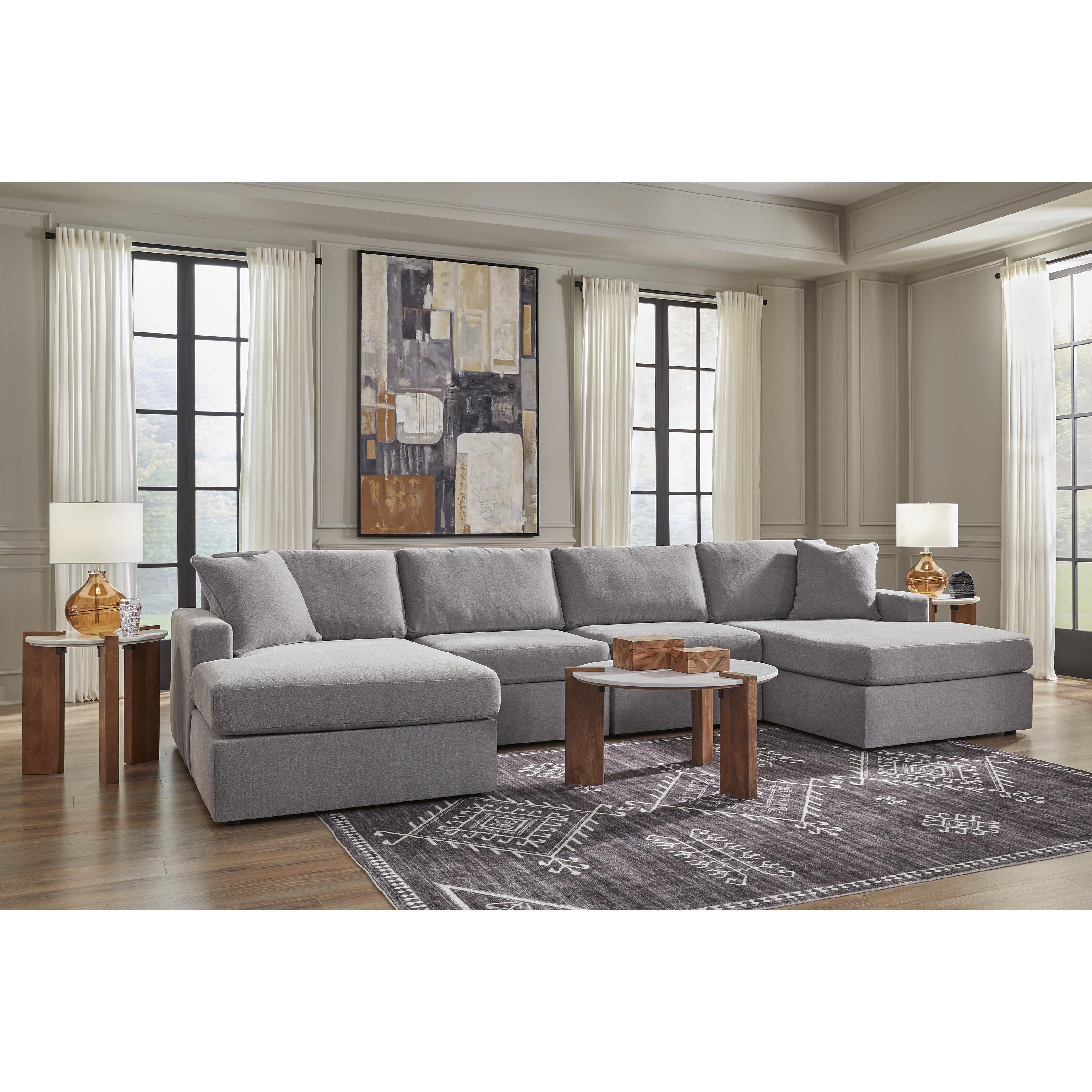 Signature Design by Ashley Modmax 92104S19 4 pc Pit Sectional IMAGE 3