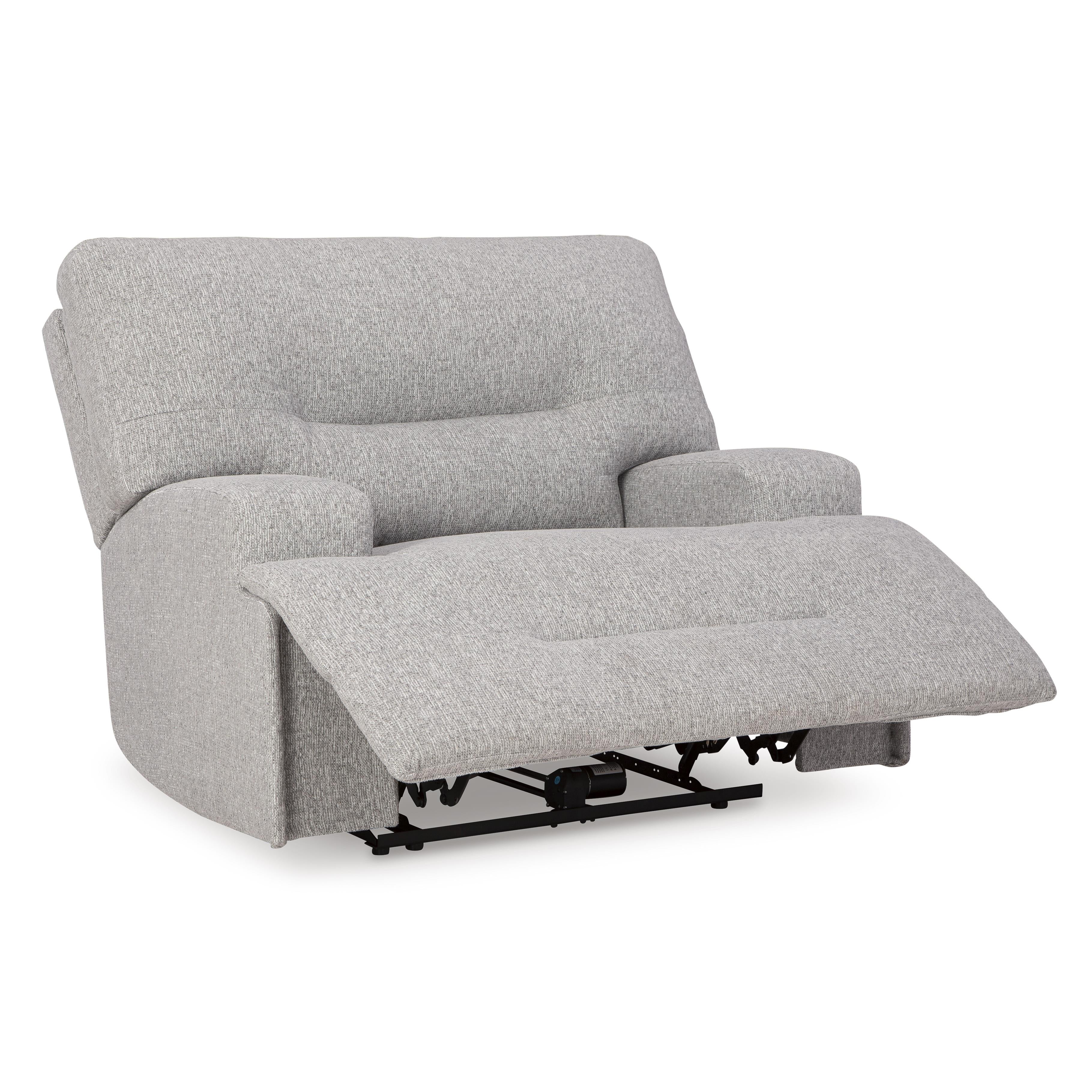  Signature Design by Ashley Acklen Place 9360582 Wide Seat Power Recliner IMAGE 2