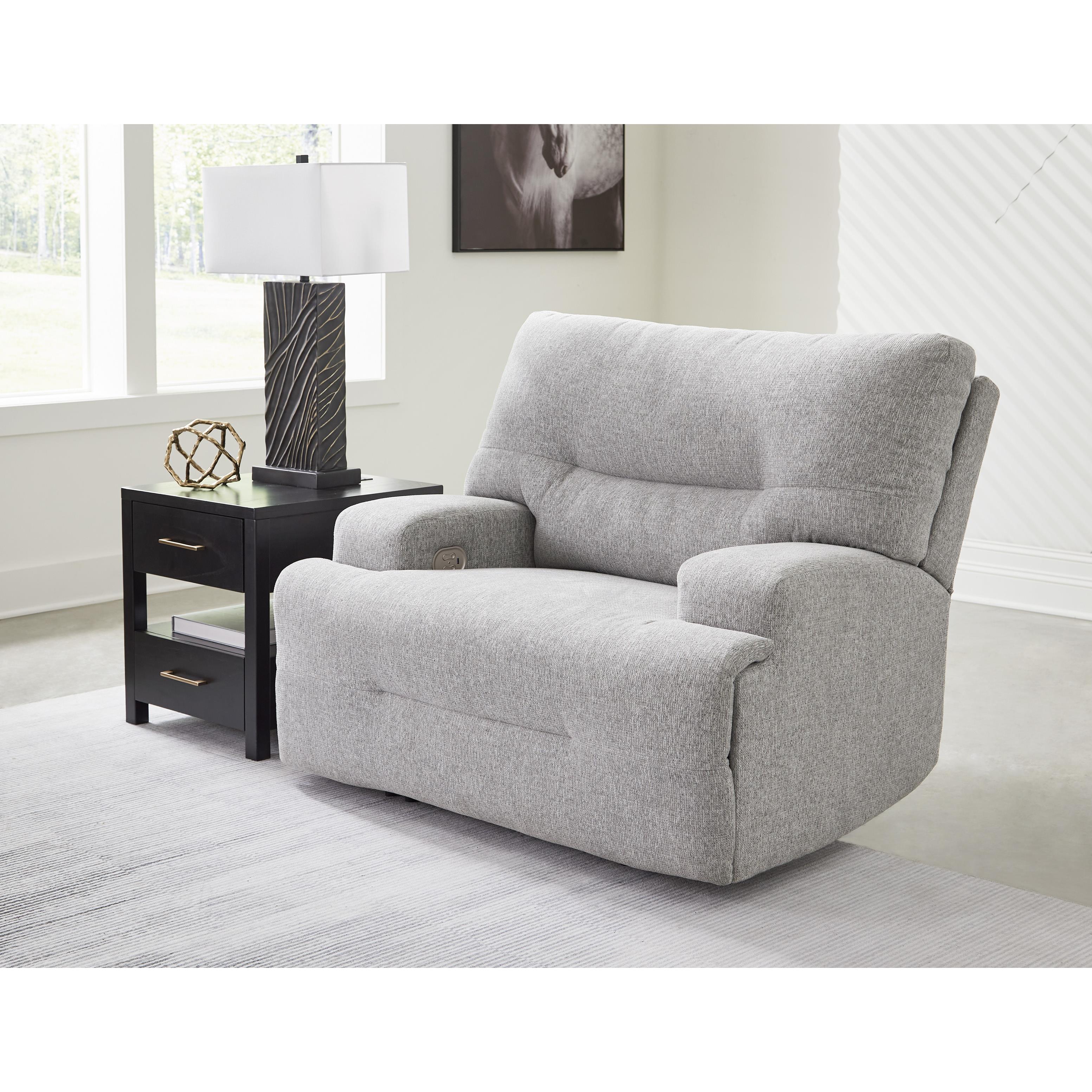  Signature Design by Ashley Acklen Place 9360582 Wide Seat Power Recliner IMAGE 7