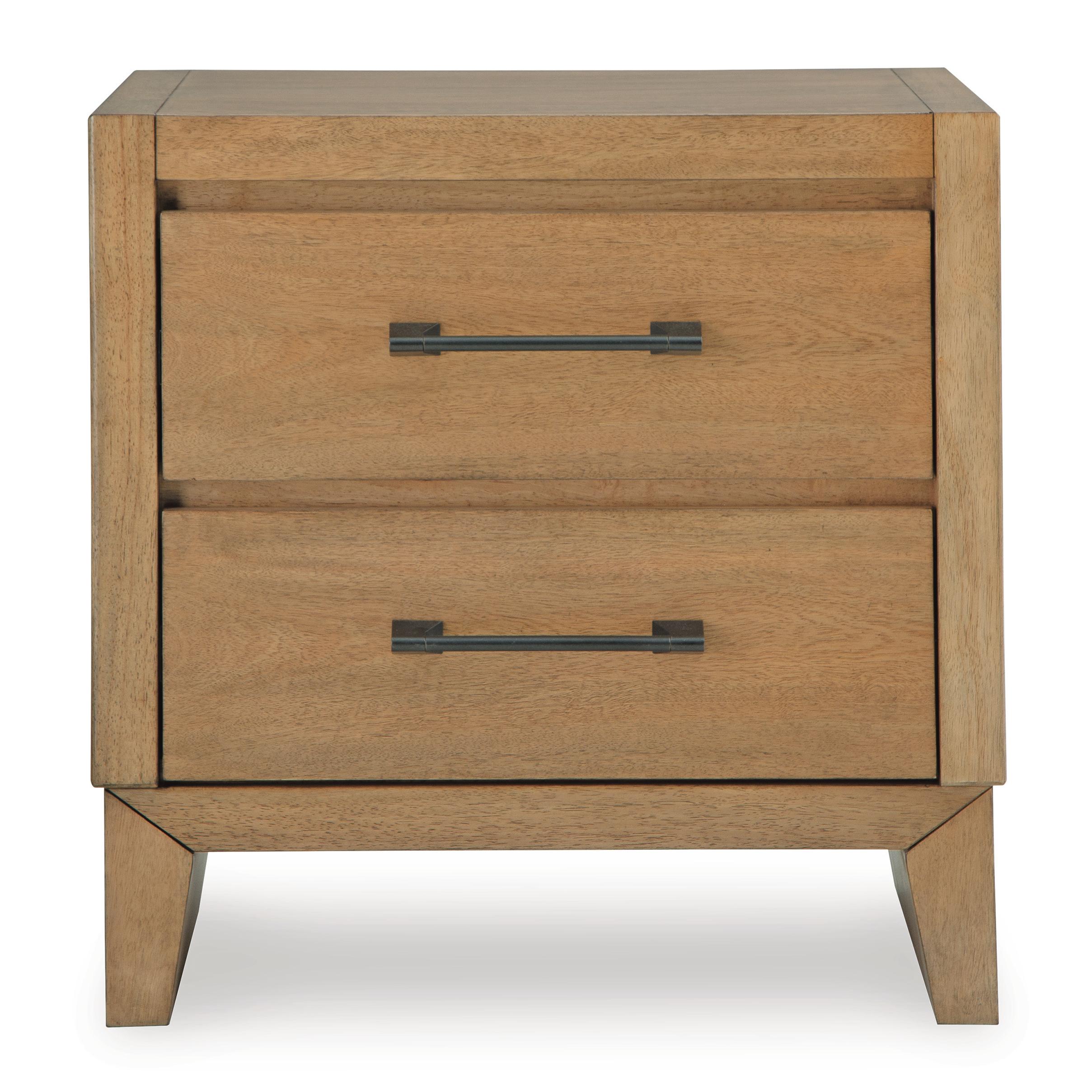  Signature Design by Ashley Sherbana B833-92 Two Drawer Night Stand IMAGE 3