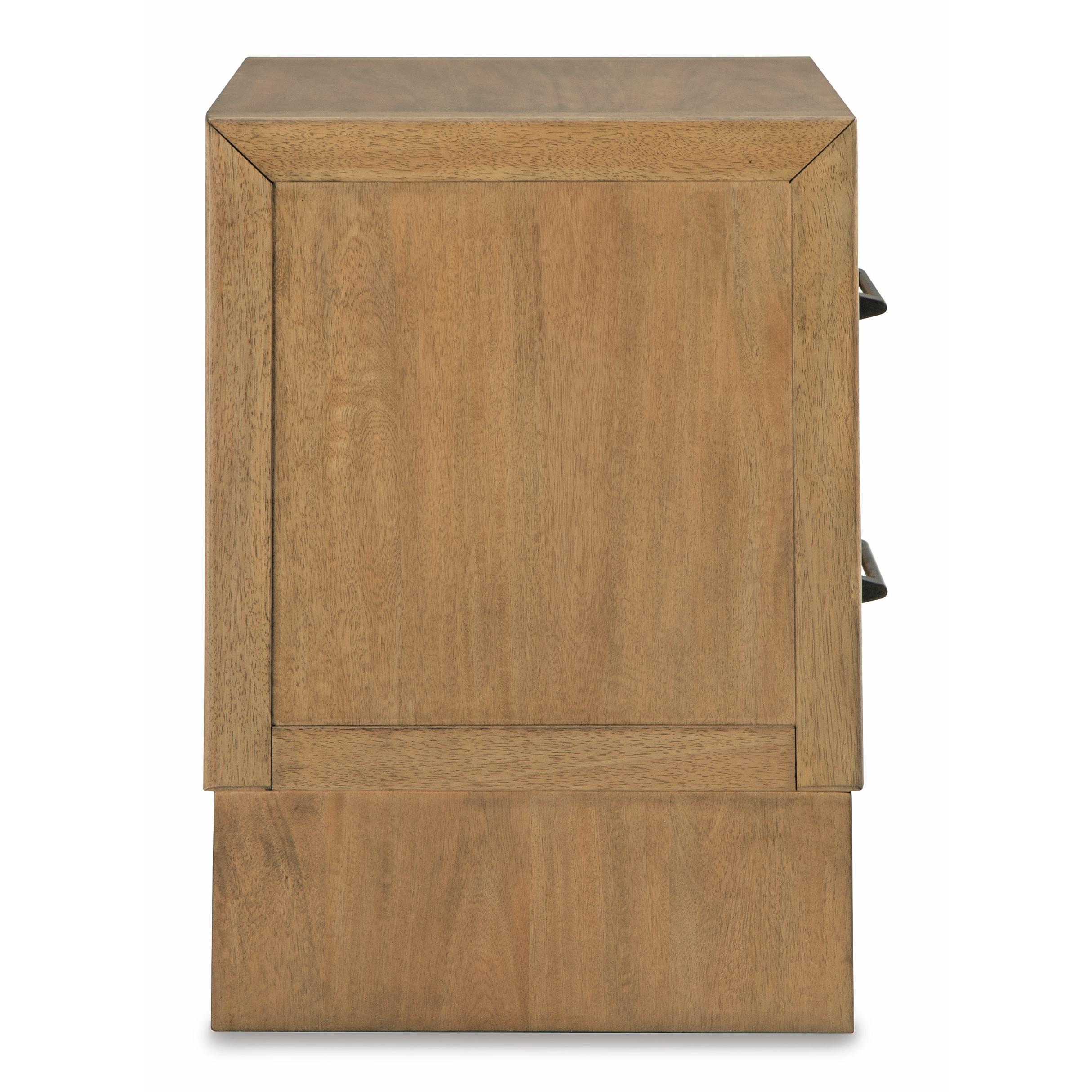  Signature Design by Ashley Sherbana B833-92 Two Drawer Night Stand IMAGE 4