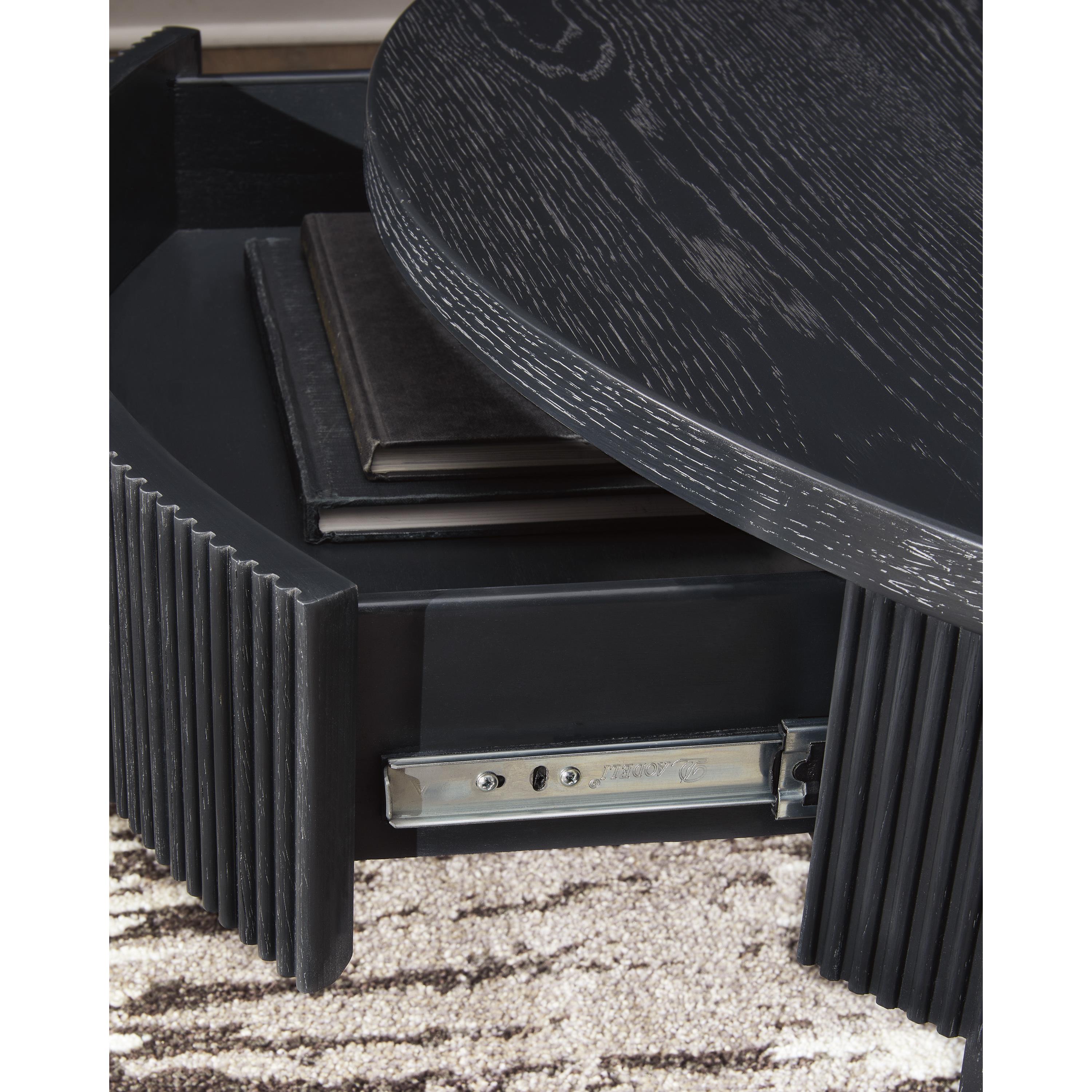 Signature Design by Ashley Marstream T551-8 Round Cocktail Table IMAGE 7