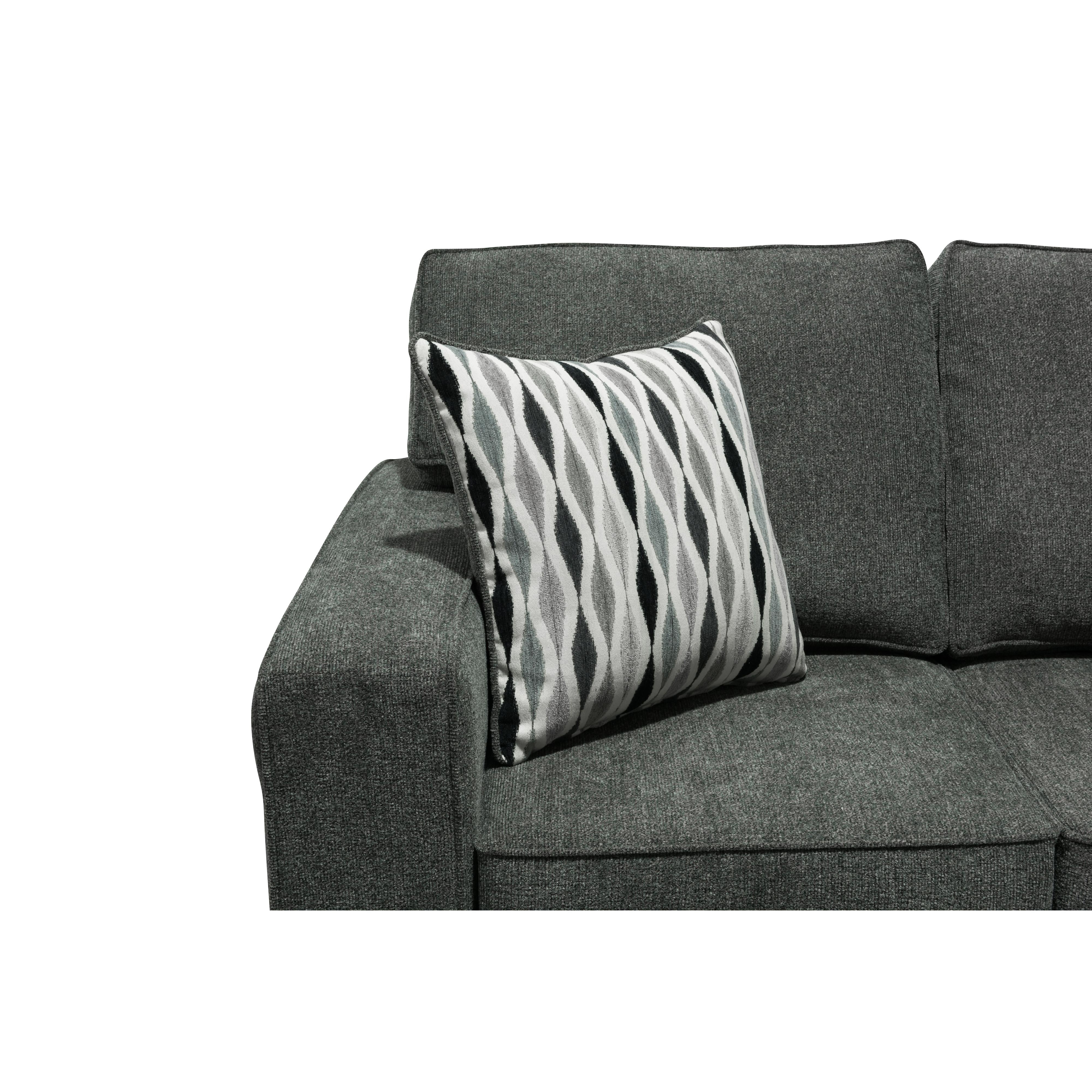  Minhas Furniture Stationary Fabric Sofa 1818-BC-S IMAGE 5