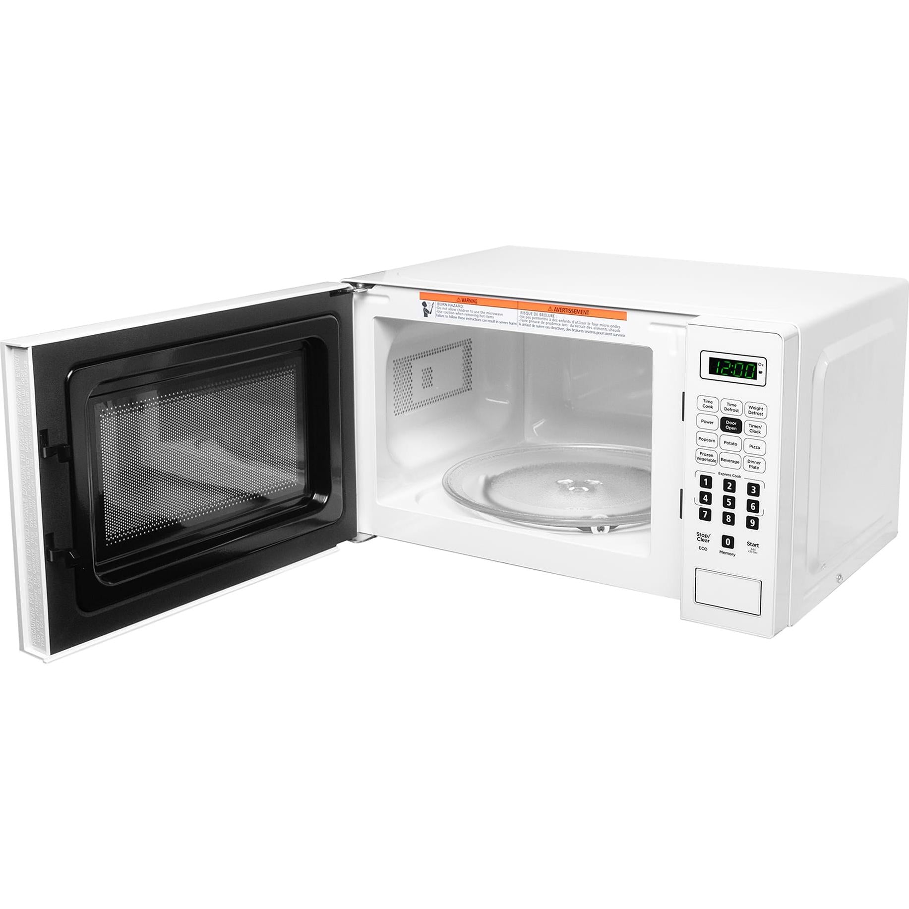 Danby 17-inch, 0.7 cu.ft. Countertop Microwave Oven with 6 Auto Cook Options DBMW0721BWW IMAGE 4