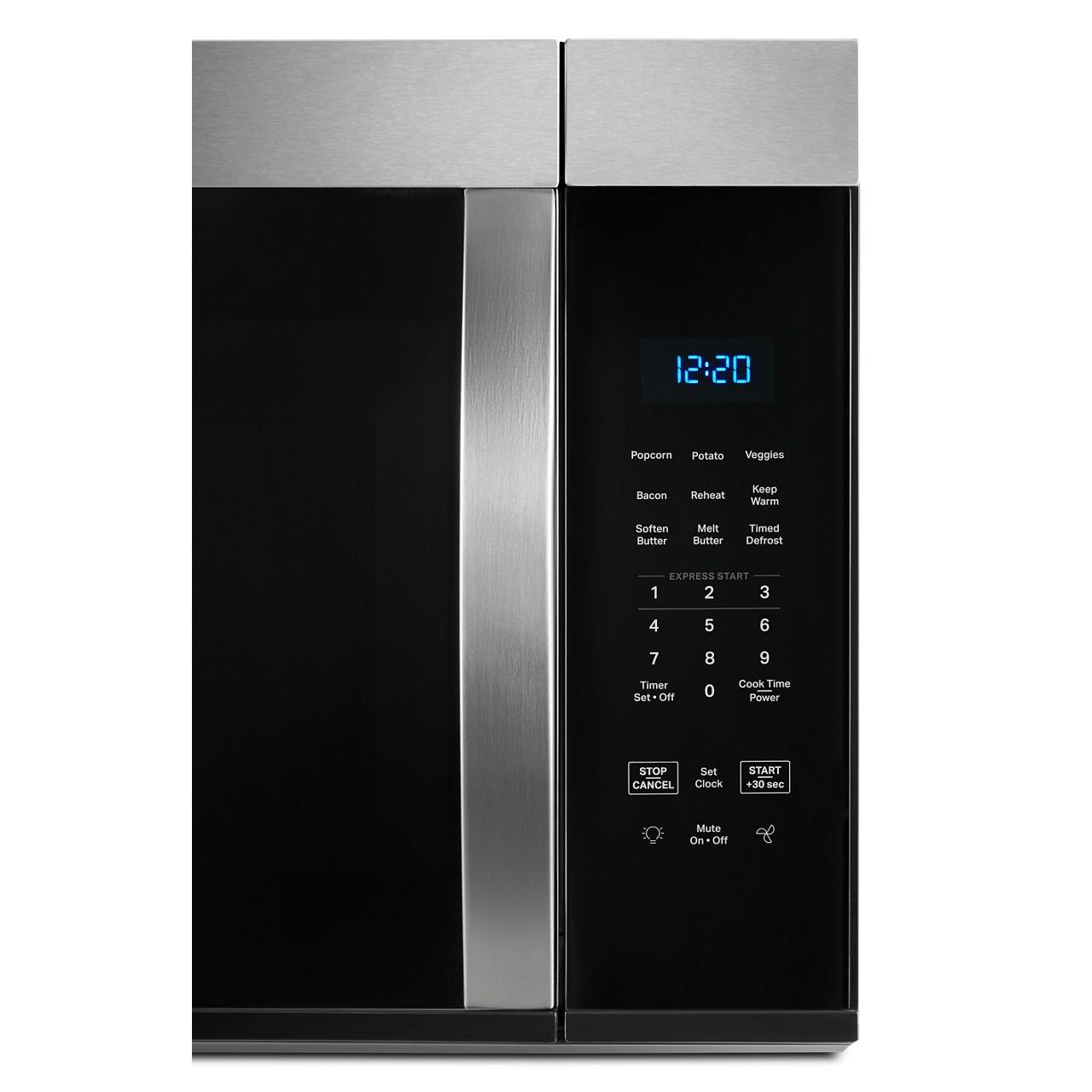  Whirlpool 30-inch, 1.7 cu. ft. Over-the-Range Microwave Oven YWMMS3130RZ IMAGE 3