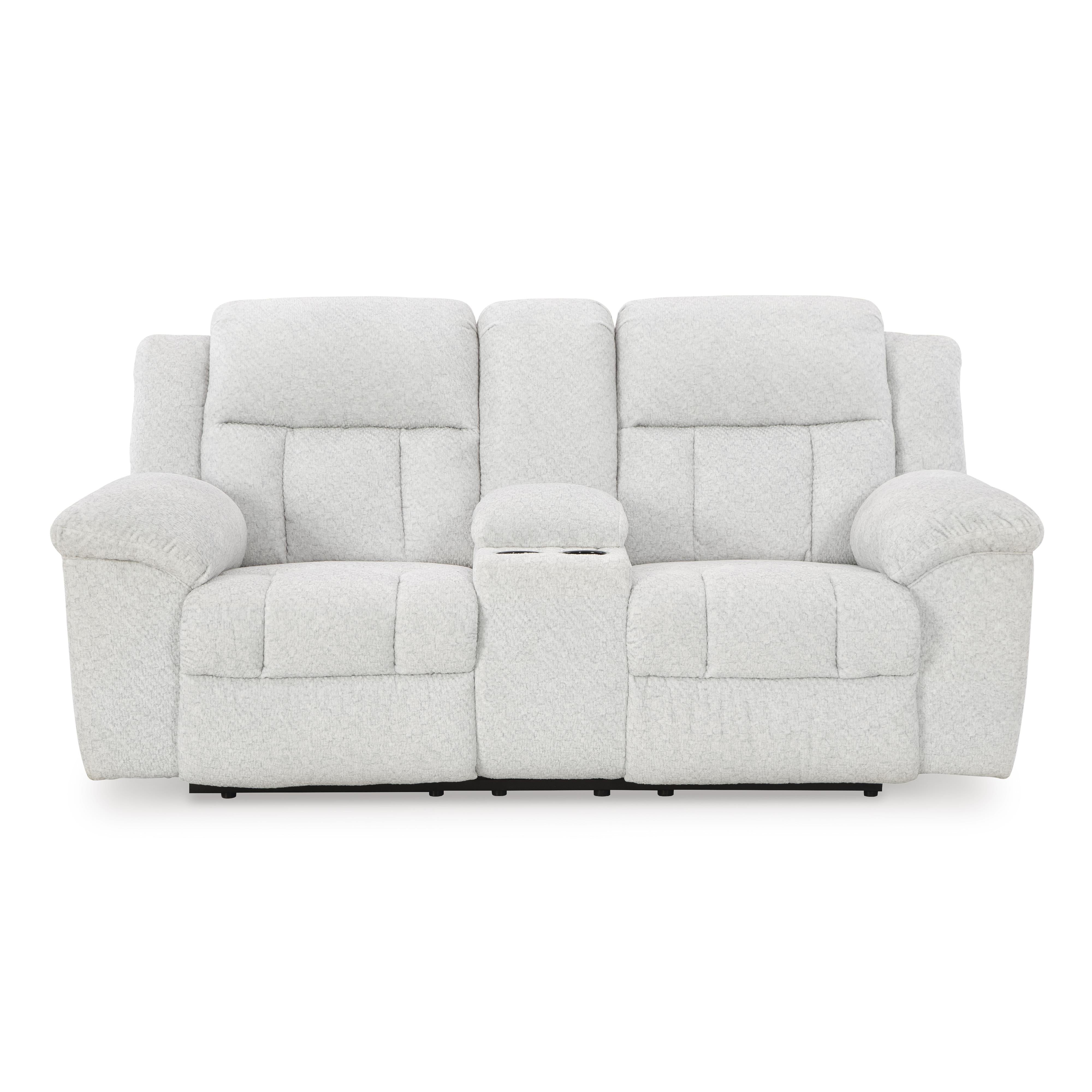 Signature Design by Ashley Frohn 3740594C Double Reclining Loveseat with Console IMAGE 3