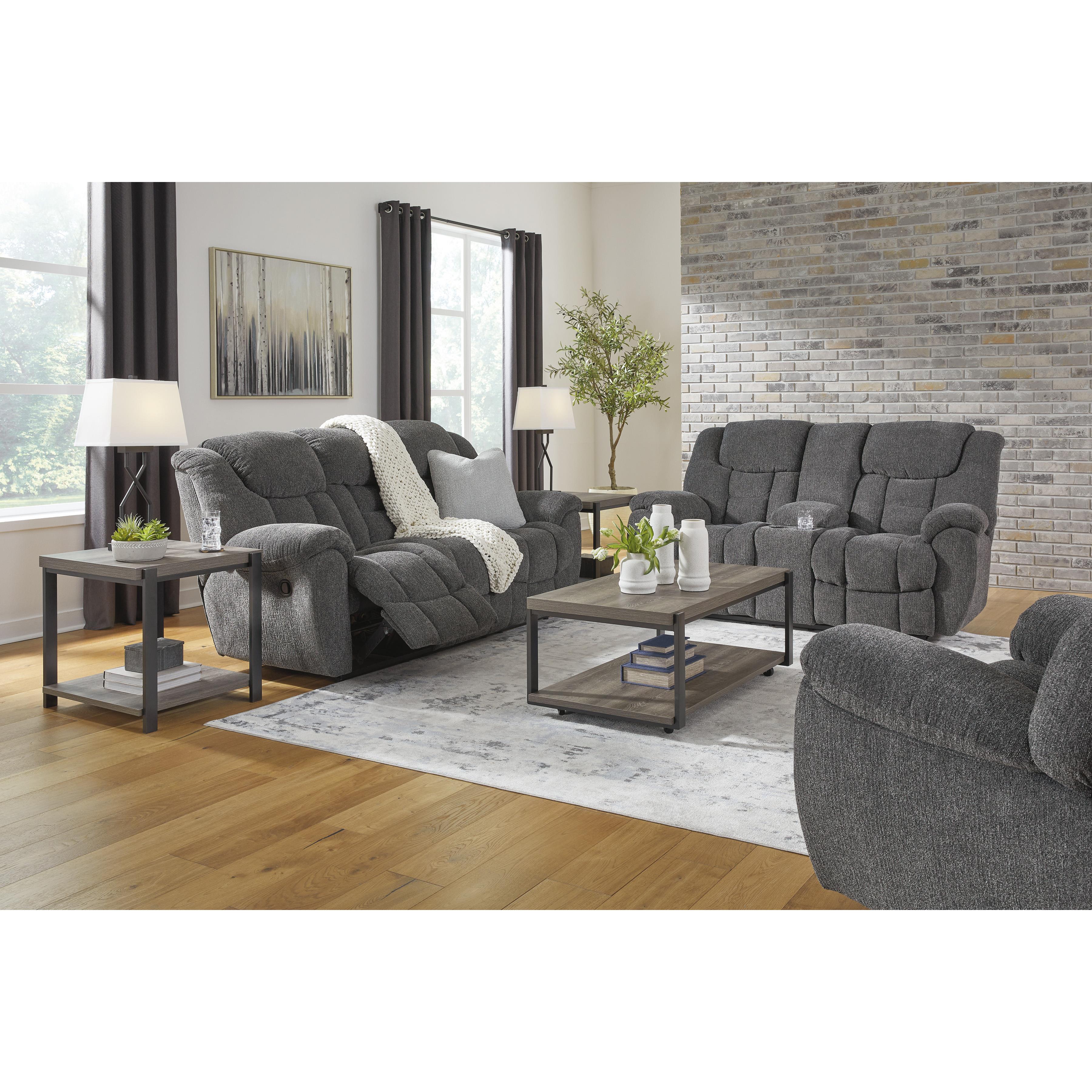 Signature Design by Ashley Foreside 3810494C Double Reclining Loveseat with Console IMAGE 12