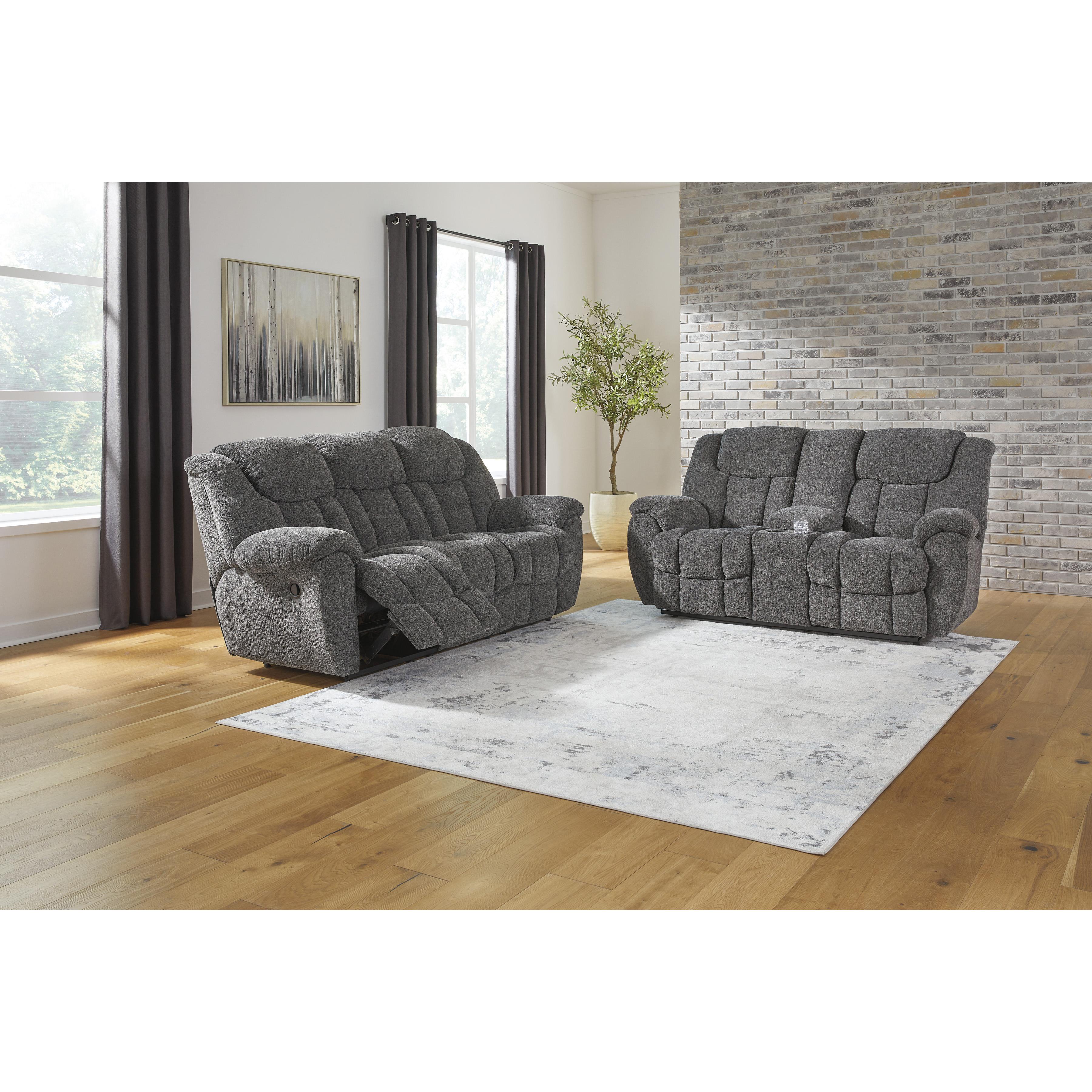 Signature Design by Ashley Foreside 3810494C Double Reclining Loveseat with Console IMAGE 8