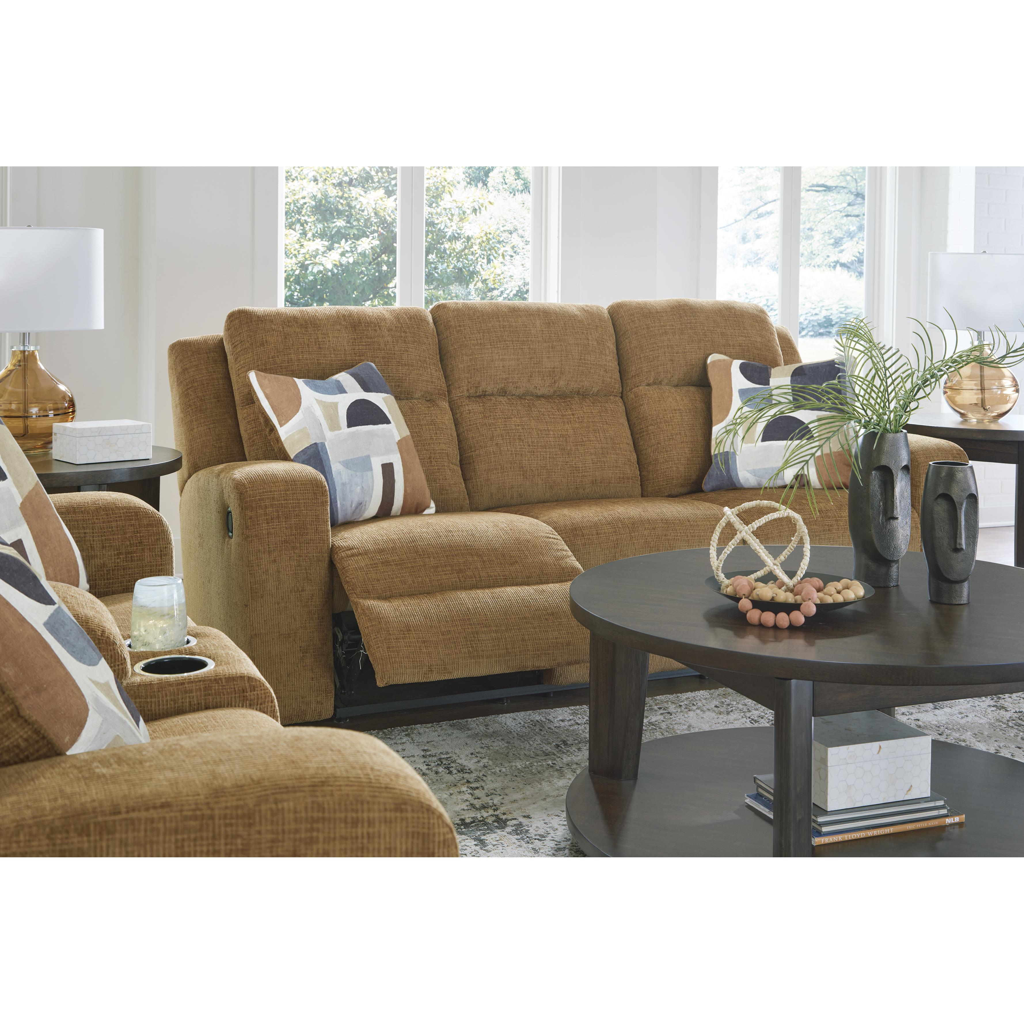 Signature Design by Ashley Kanlow 3860594C Double Reclining Loveseat with Console IMAGE 10