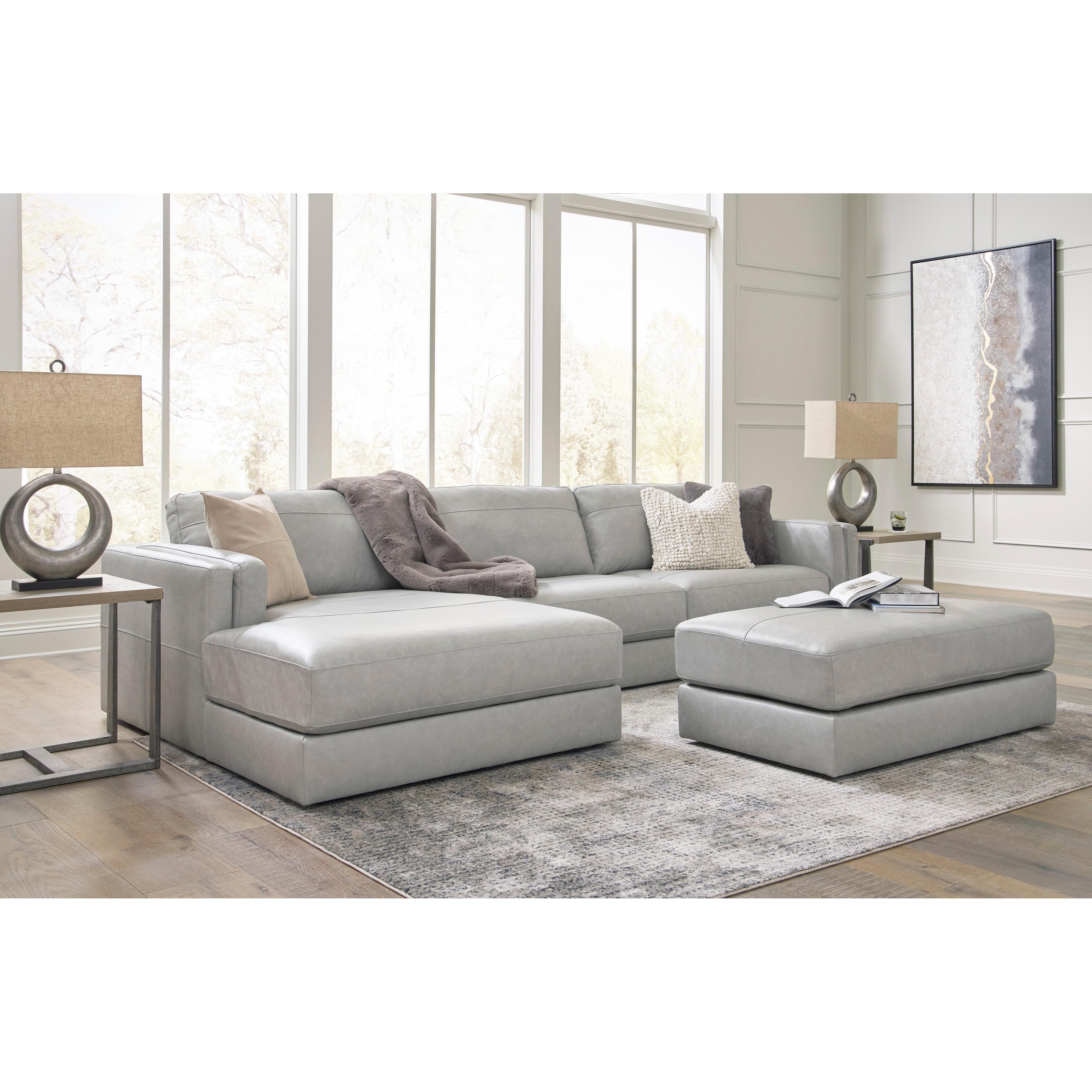 Signature Design by Ashley Amiata 57404S1C 2 pc Sectional with Chaise IMAGE 10