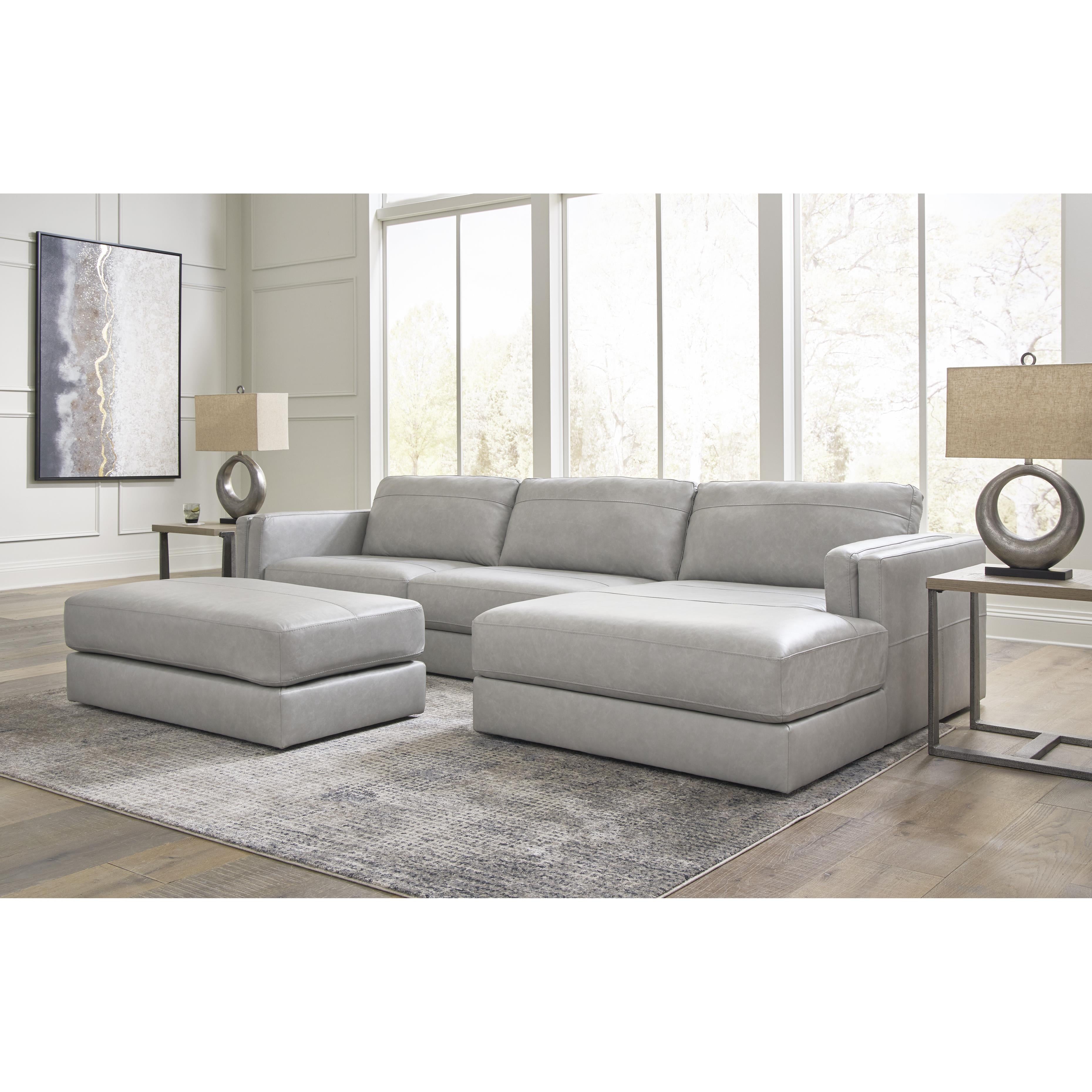 Signature Design by Ashley Amiata 57404S2C 2 pc Sectional with Chaise IMAGE 11