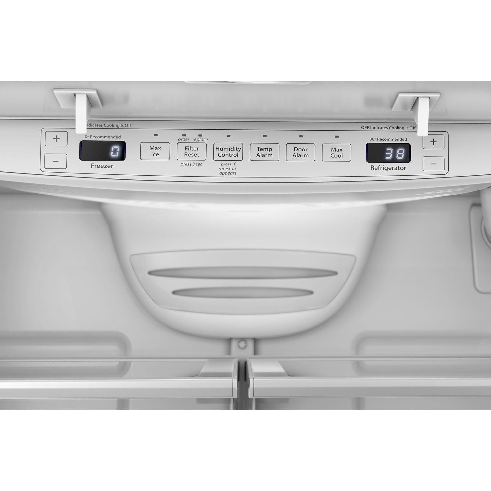  Whirlpool 36-inch French 3-Door Refrigerator WRFC2036RV IMAGE 5