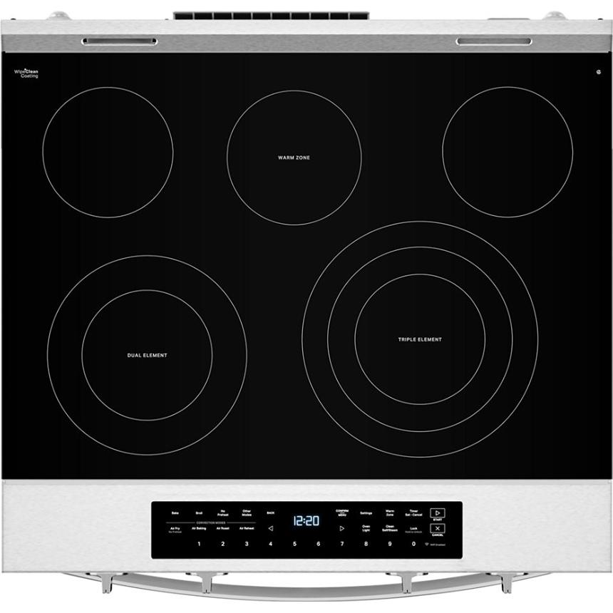Whirlpool 30-inch Slide-In Electric Range with Air Fry YWSES7530RZ IMAGE 4