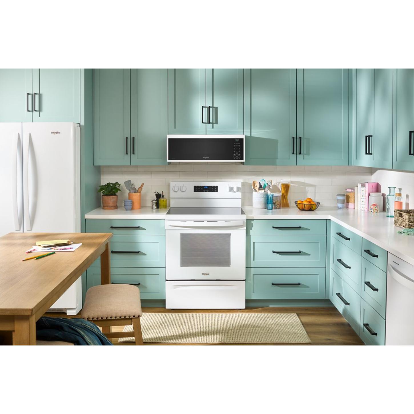  Whirlpool 30-inch, 1.1 cu. ft. Over-the-Range Microwave Oven YWMML5530RW IMAGE 6
