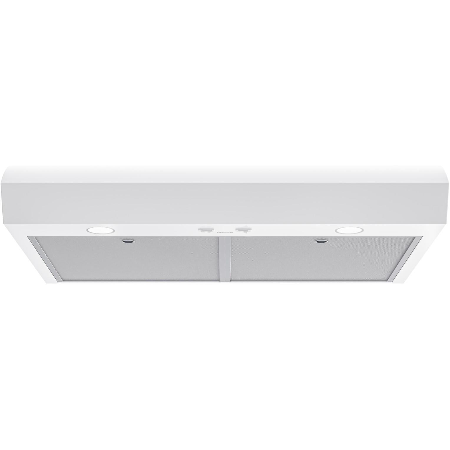  Broan 30-inch MTR1 Series Under Cabinet Range Hood MTR1303WW IMAGE 1