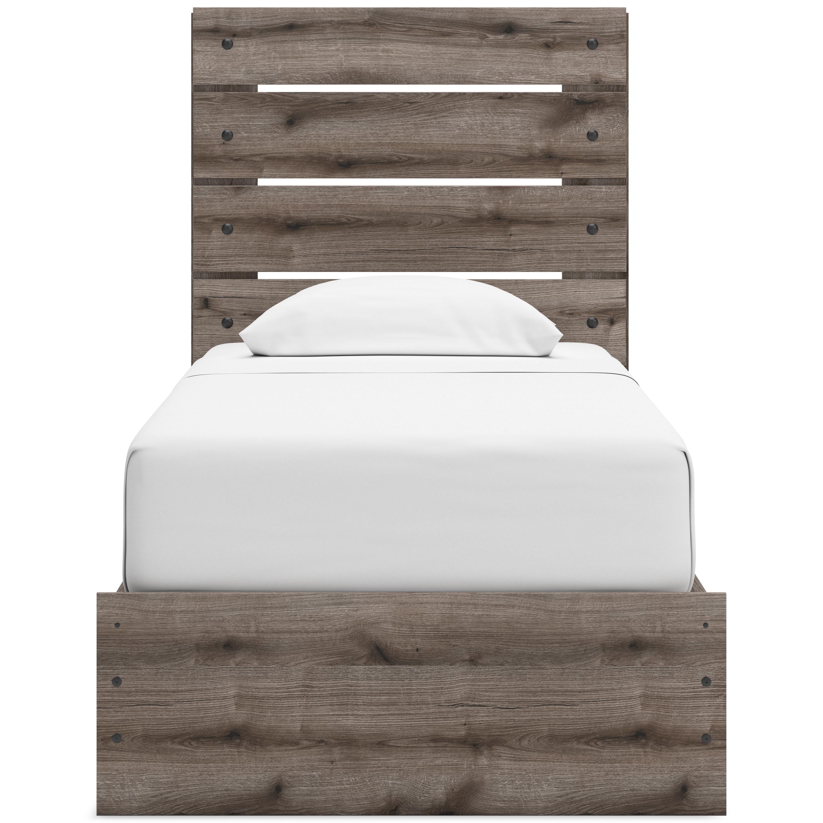 Signature Design by Ashley Graystorm B2405B19 Twin Panel Bed with Storage IMAGE 3