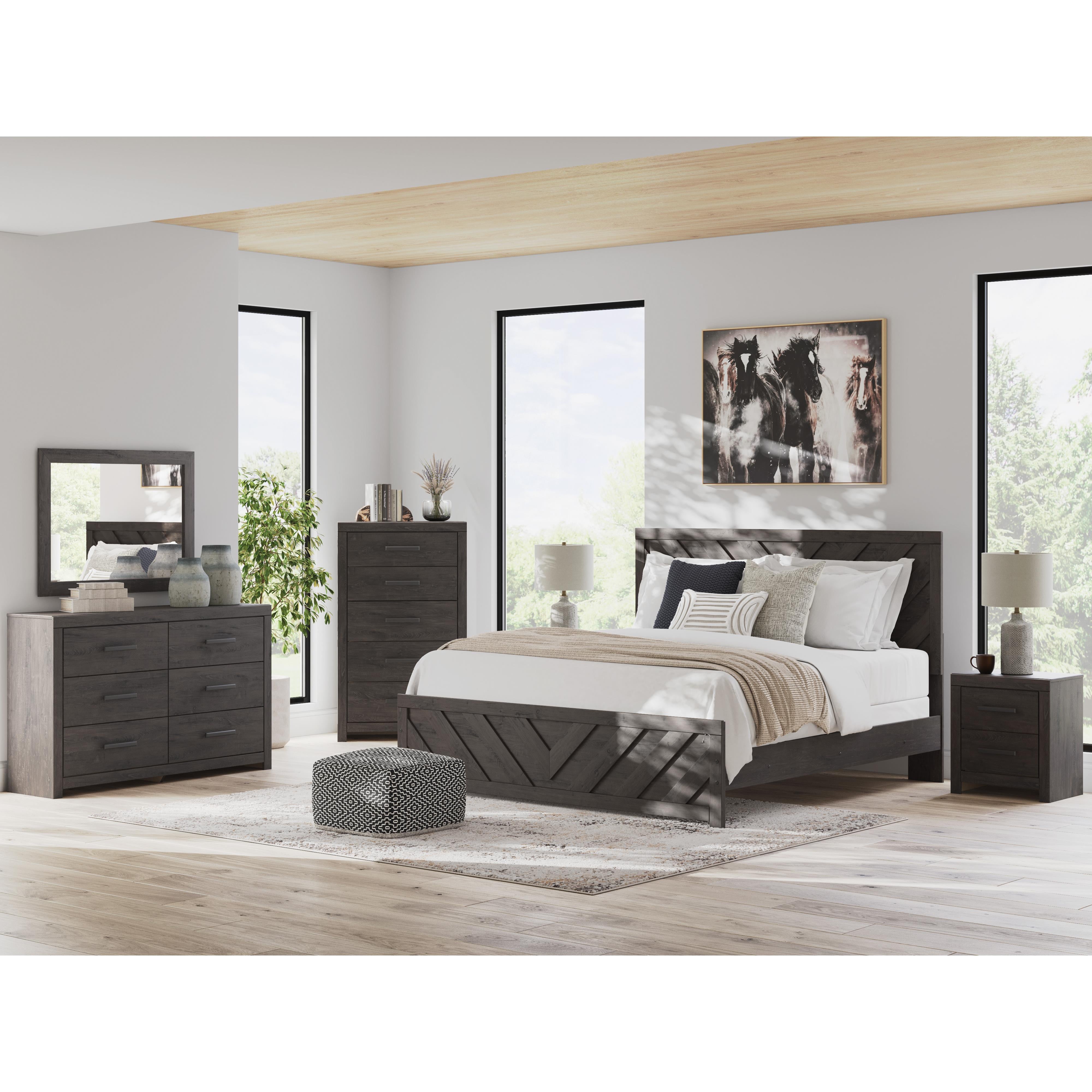Signature Design by Ashley Prendonea B3789-92 Two Drawer Night Stand IMAGE 7
