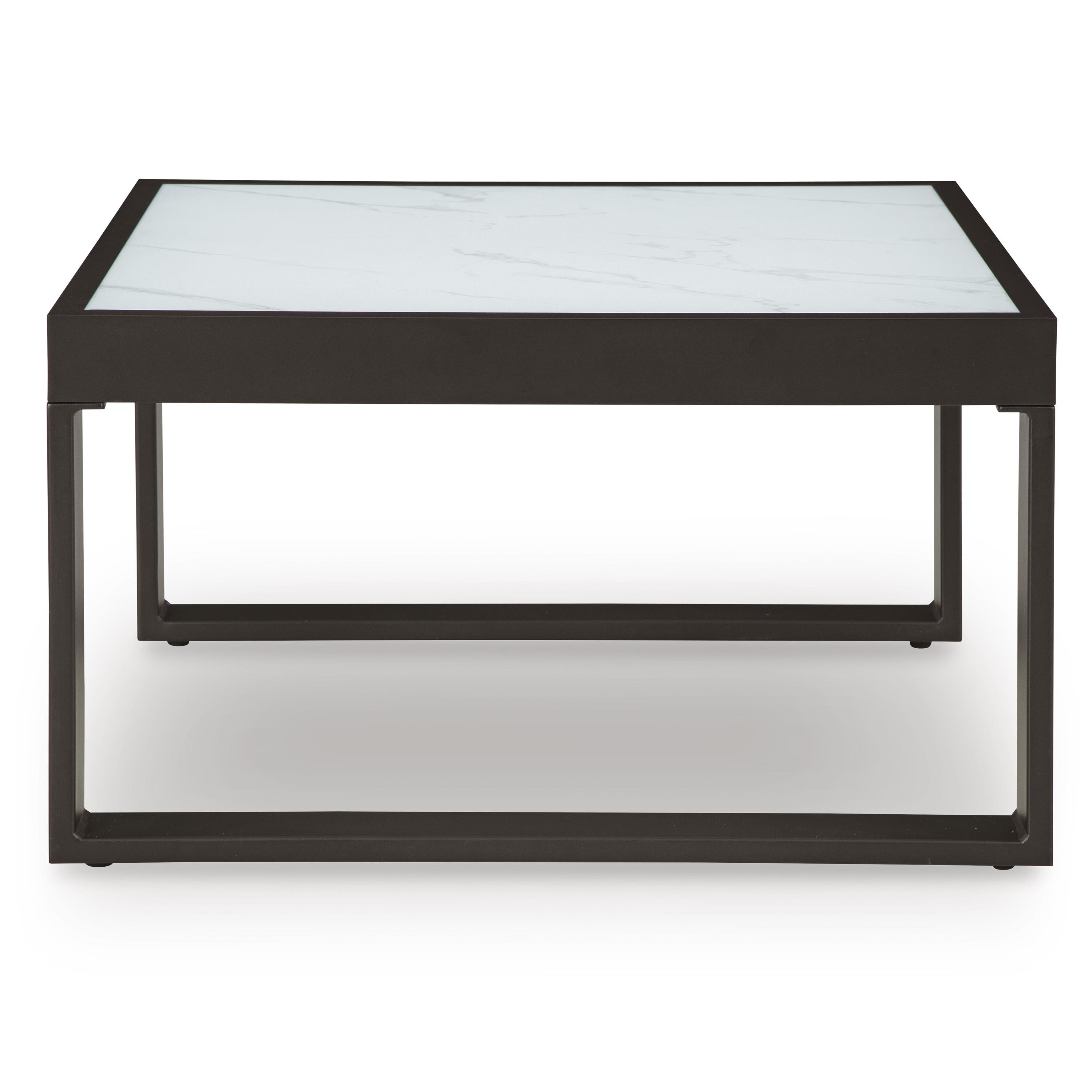 Signature Design by Ashley Beachloft P490-708 Square Cocktail Table IMAGE 2