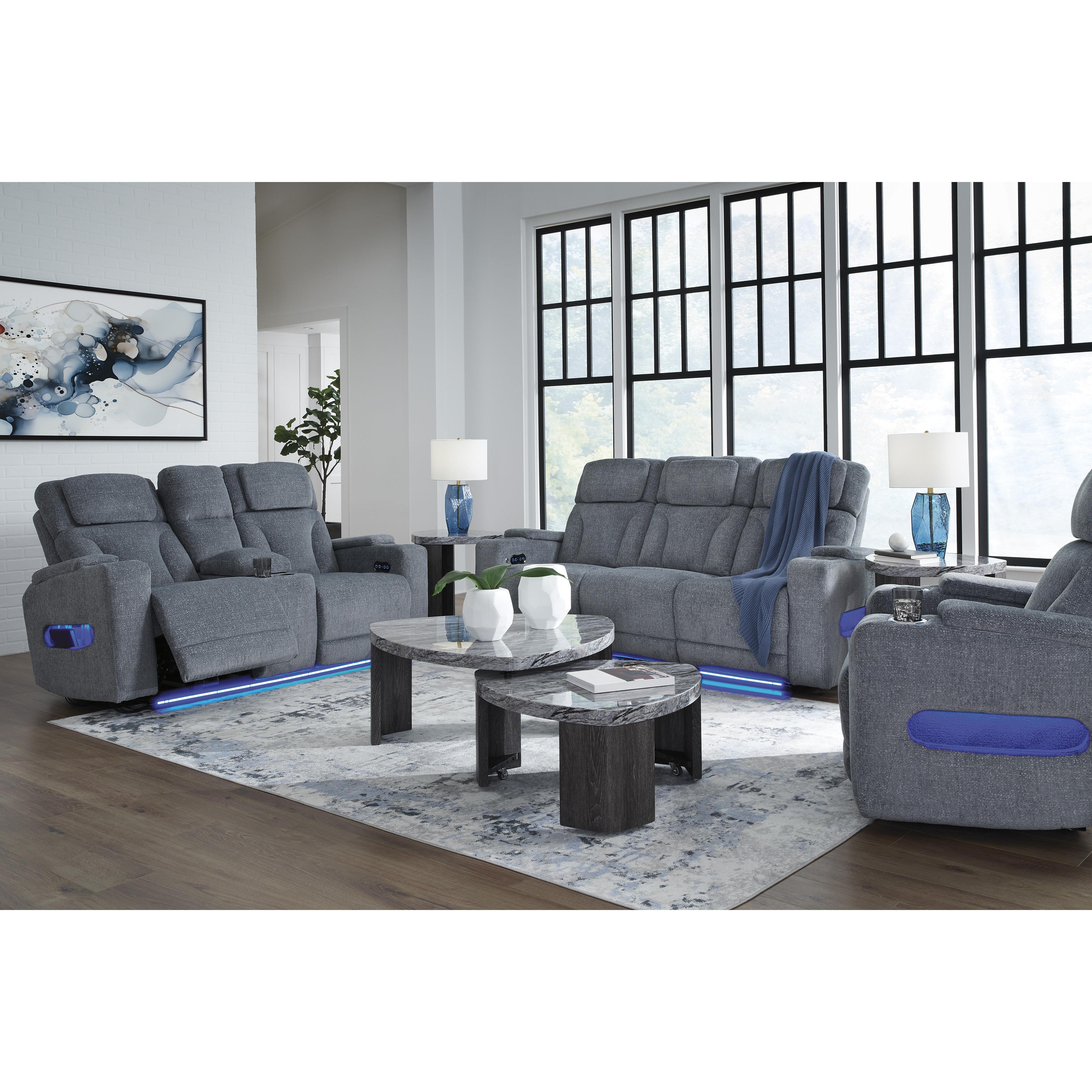  Signature Design by Ashley Studio Cave PC4980213 Power Recliner with Adjustable Headrest IMAGE 15
