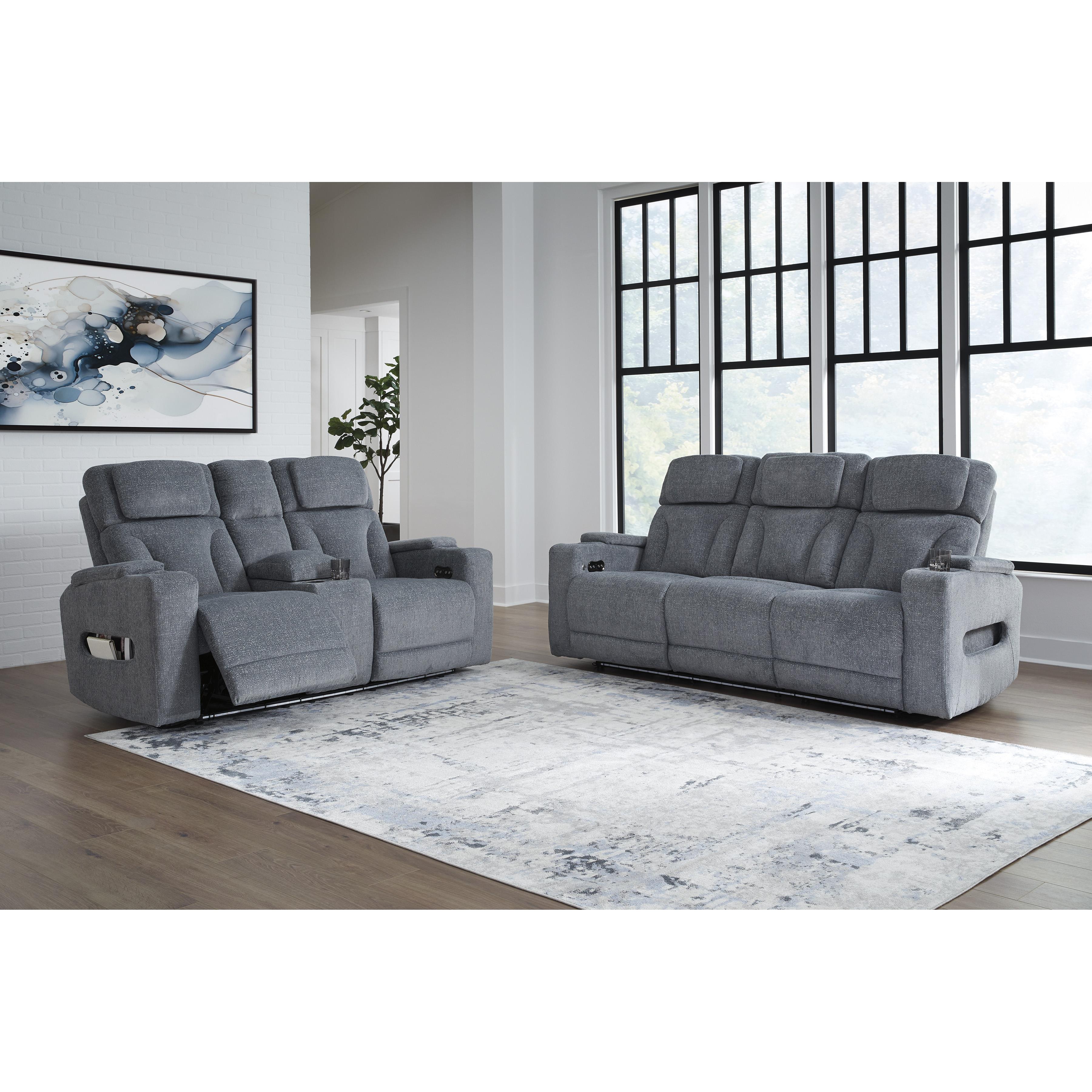 Signature Design by Ashley Studio Cave PC4980215 Power Reclining Sofa with Adjustable Headrest IMAGE 14