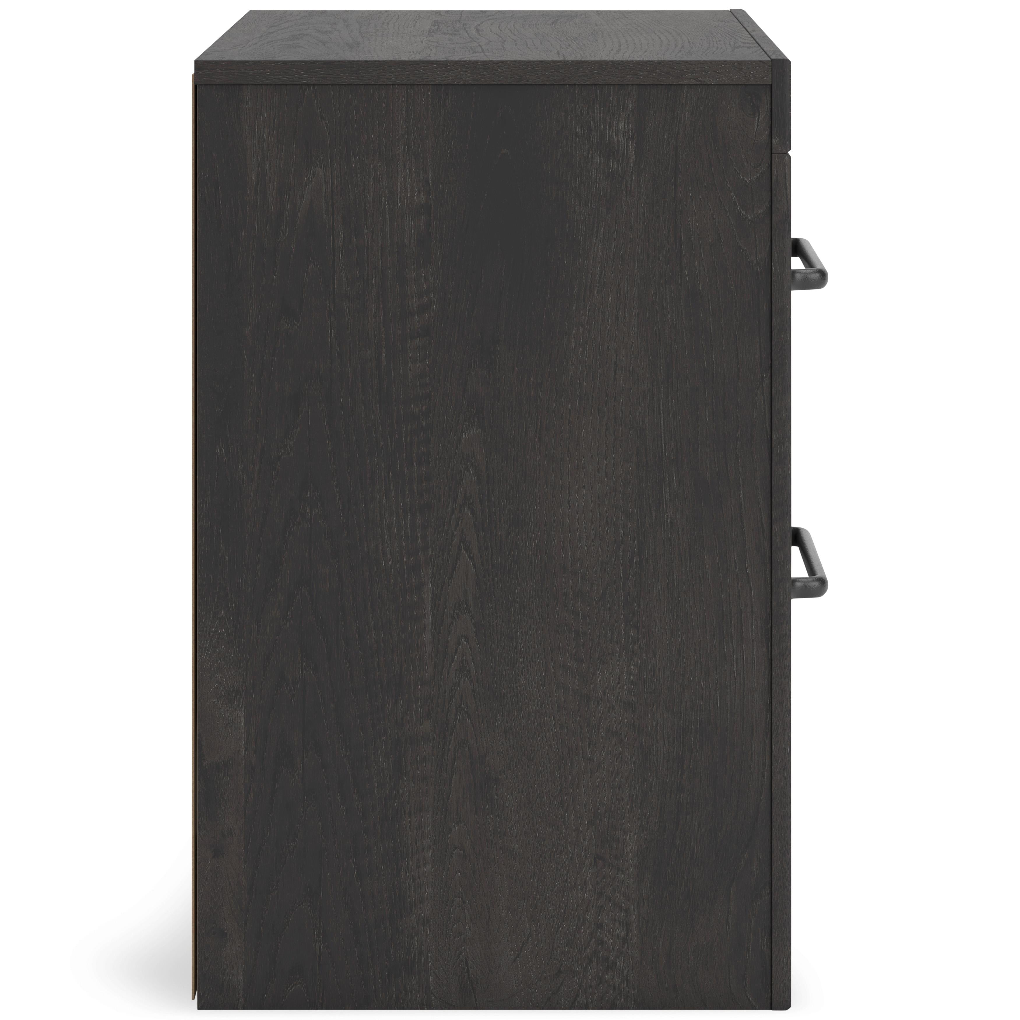 Signature Design by Ashley Hollivern PCB2108-92 Two Drawer Night Stand IMAGE 4
