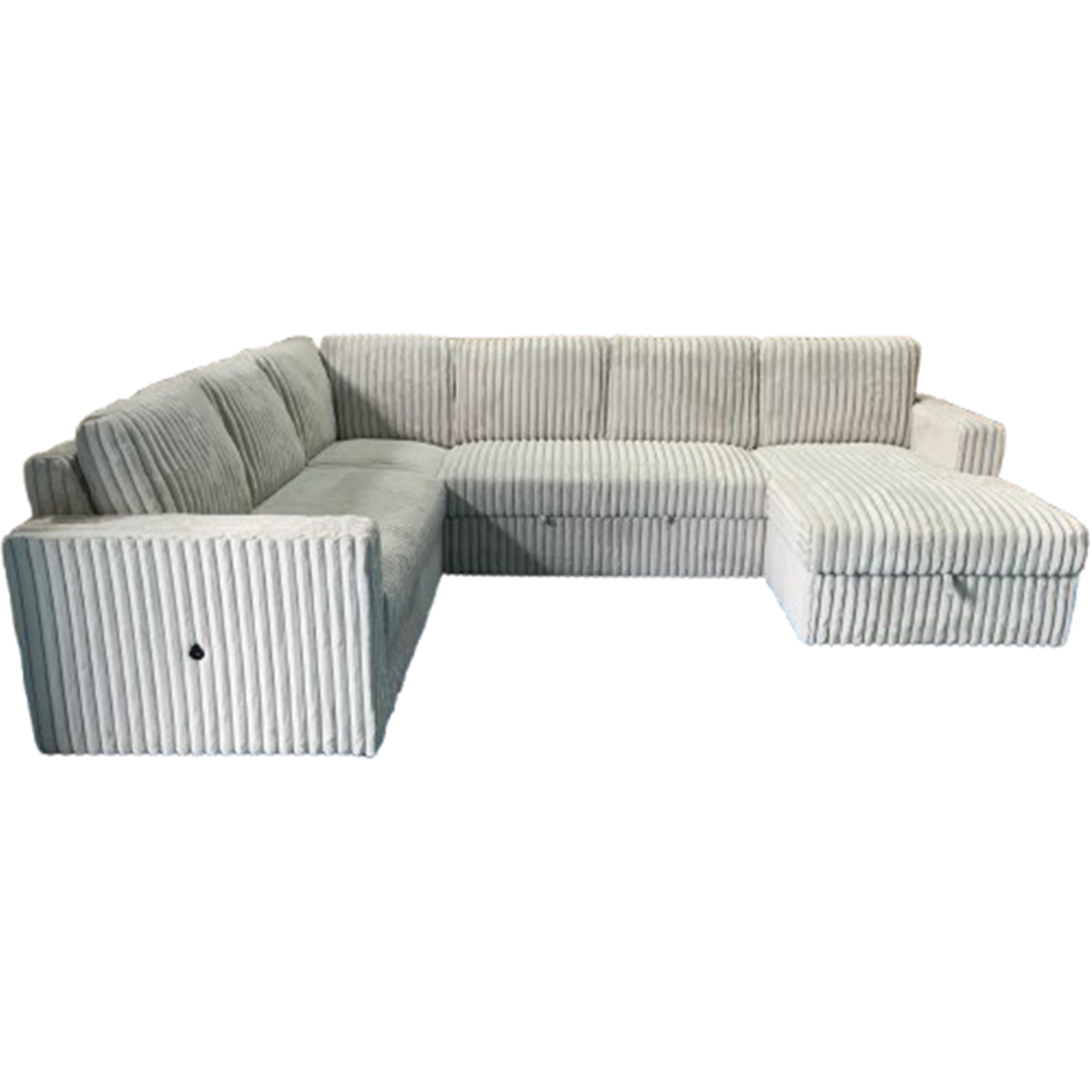  Primo International Tadley UI10163 3 pc Sleeper Sectional IMAGE 1