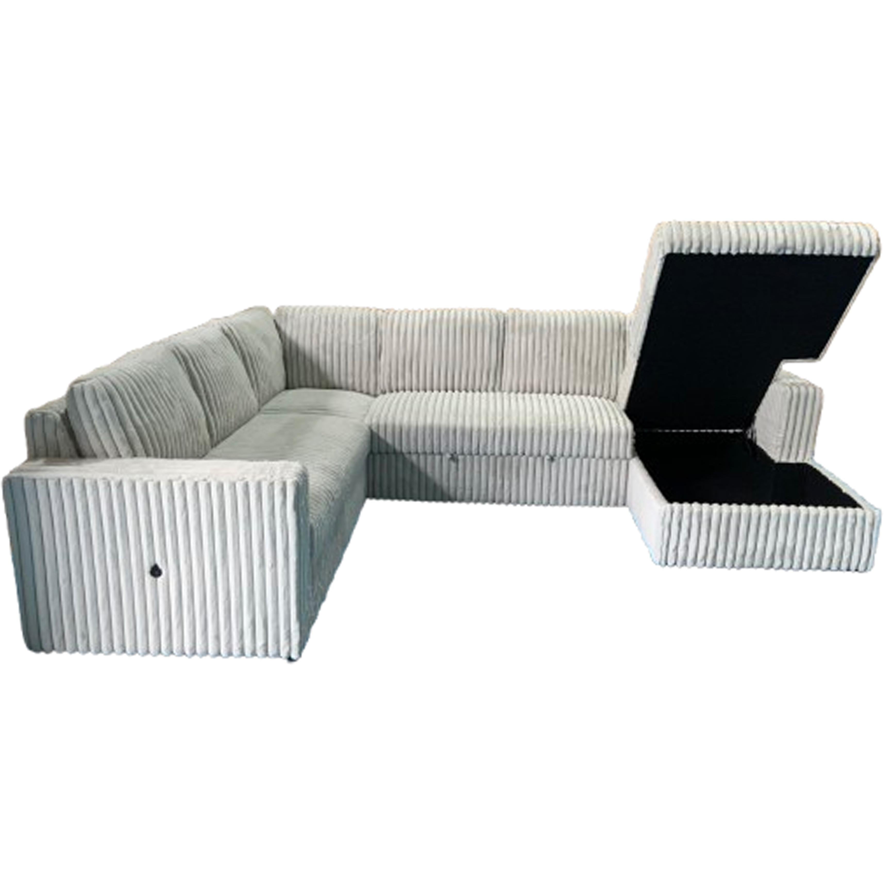  Primo International Tadley UI10163 3 pc Sleeper Sectional IMAGE 2