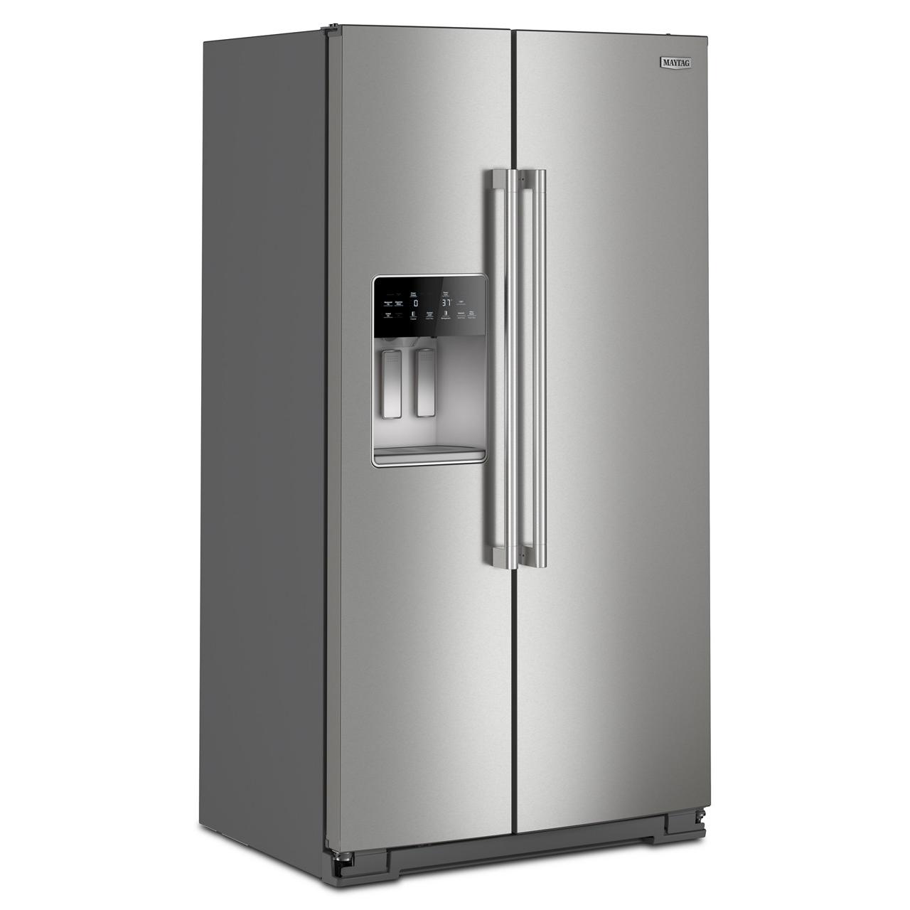  Maytag 36-inch, 21 cu. ft. Side-bye-Side Refrigerator with Ice and Water Dispenser MRSC6636RZ IMAGE 5