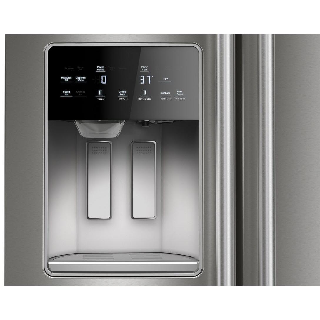  Maytag 36-inch, 21 cu. ft. Side-bye-Side Refrigerator with Ice and Water Dispenser MRSC6636RZ IMAGE 6
