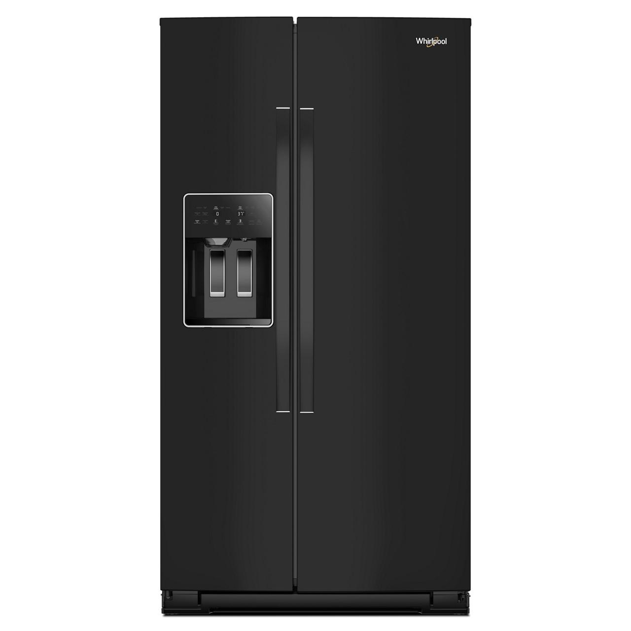  Whirlpool 36-inch, 21 cu. ft. Side-by-Side Refrigerator with Water and Ice Dispenser WRSC5536RB IMAGE 1
