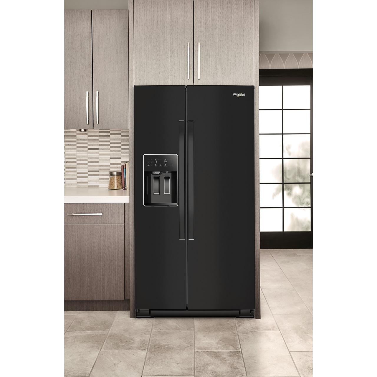  Whirlpool 36-inch, 21 cu. ft. Side-by-Side Refrigerator with Water and Ice Dispenser WRSC5536RB IMAGE 7