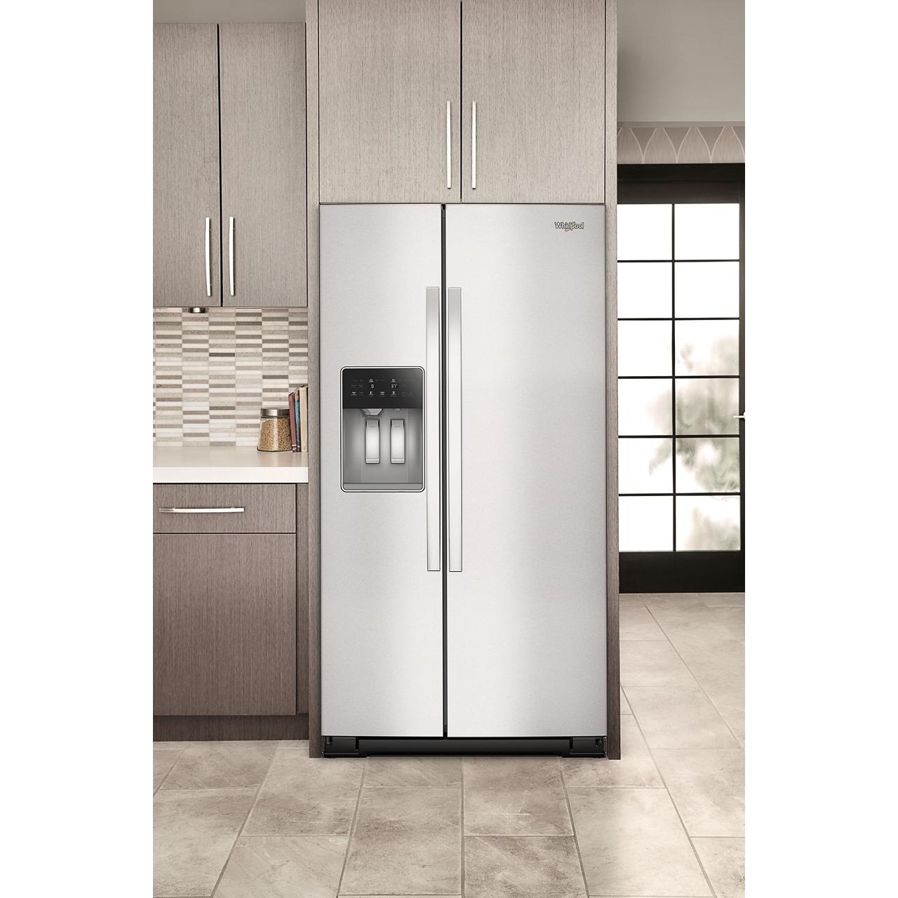  Whirlpool 36-inch Side-by-Side Refrigerator with Water and Ice Dispenser WRSC6536RZ IMAGE 9
