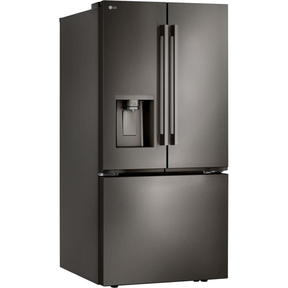  LG 25 cu.ft. 3-Door French Door Refrigerator with Hybrid Handle Design and External Ice and Water Dispenser LF25H6330D IMAGE 12