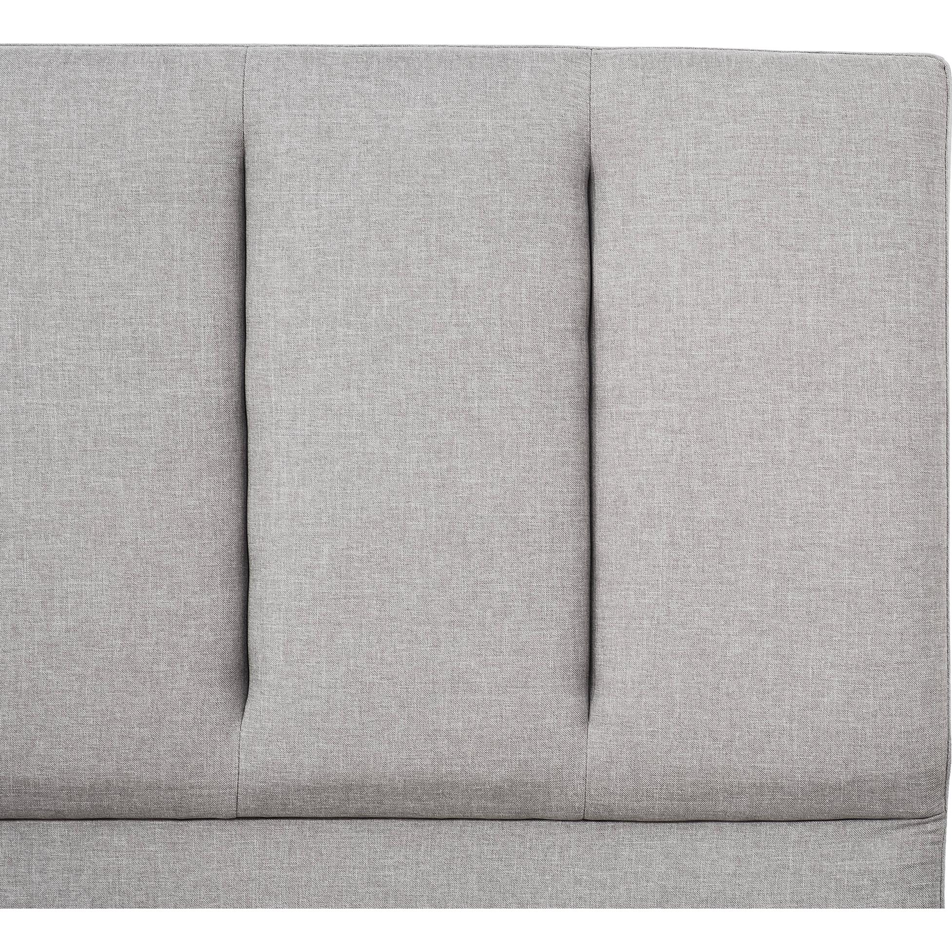  Primo International Ann B3691LIST0XB5Q Queen Upholstered Platform Bed - Stone IMAGE 3