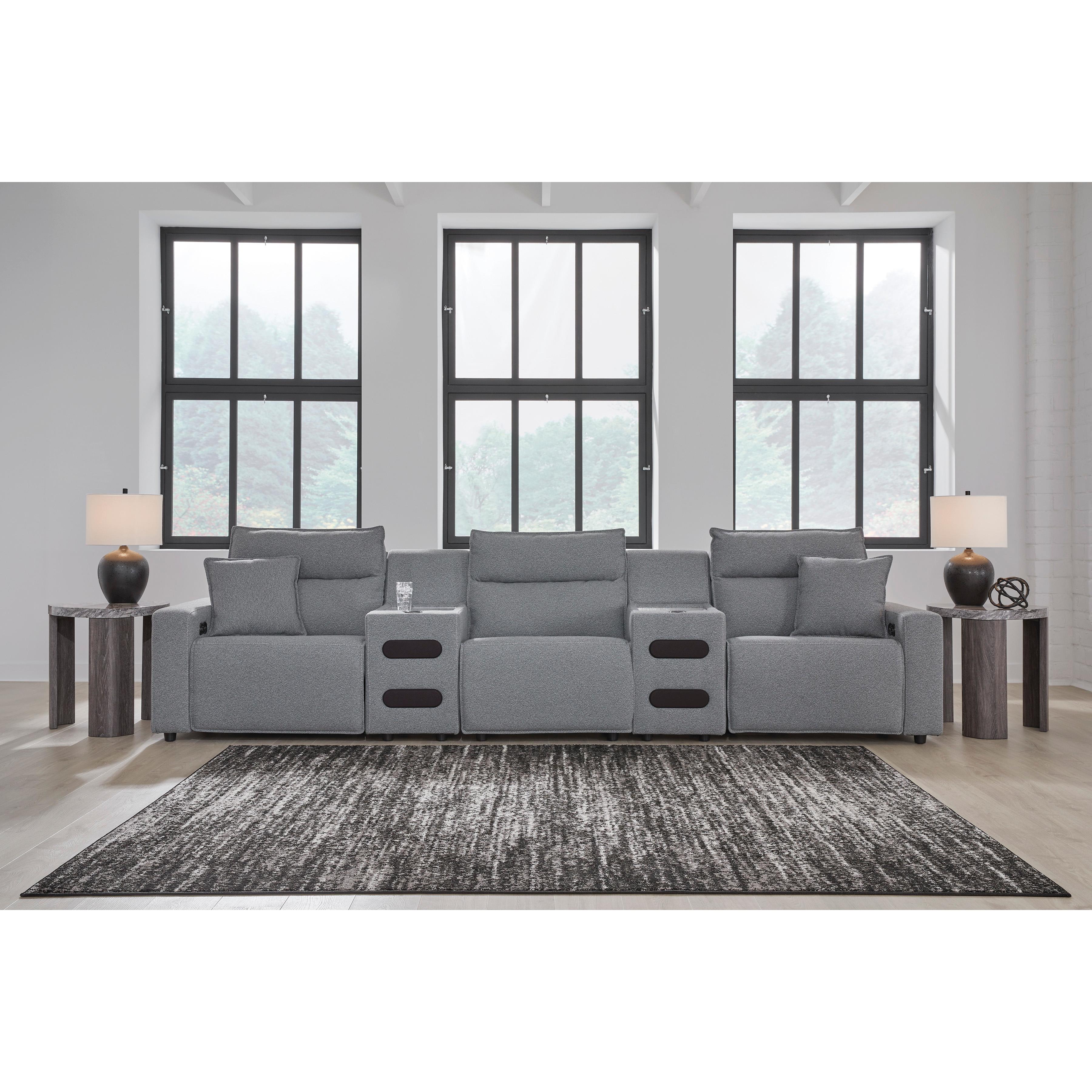  Signature Design by Ashley Modmax 65906S13 5 pc Power Reclining Sectional IMAGE 6