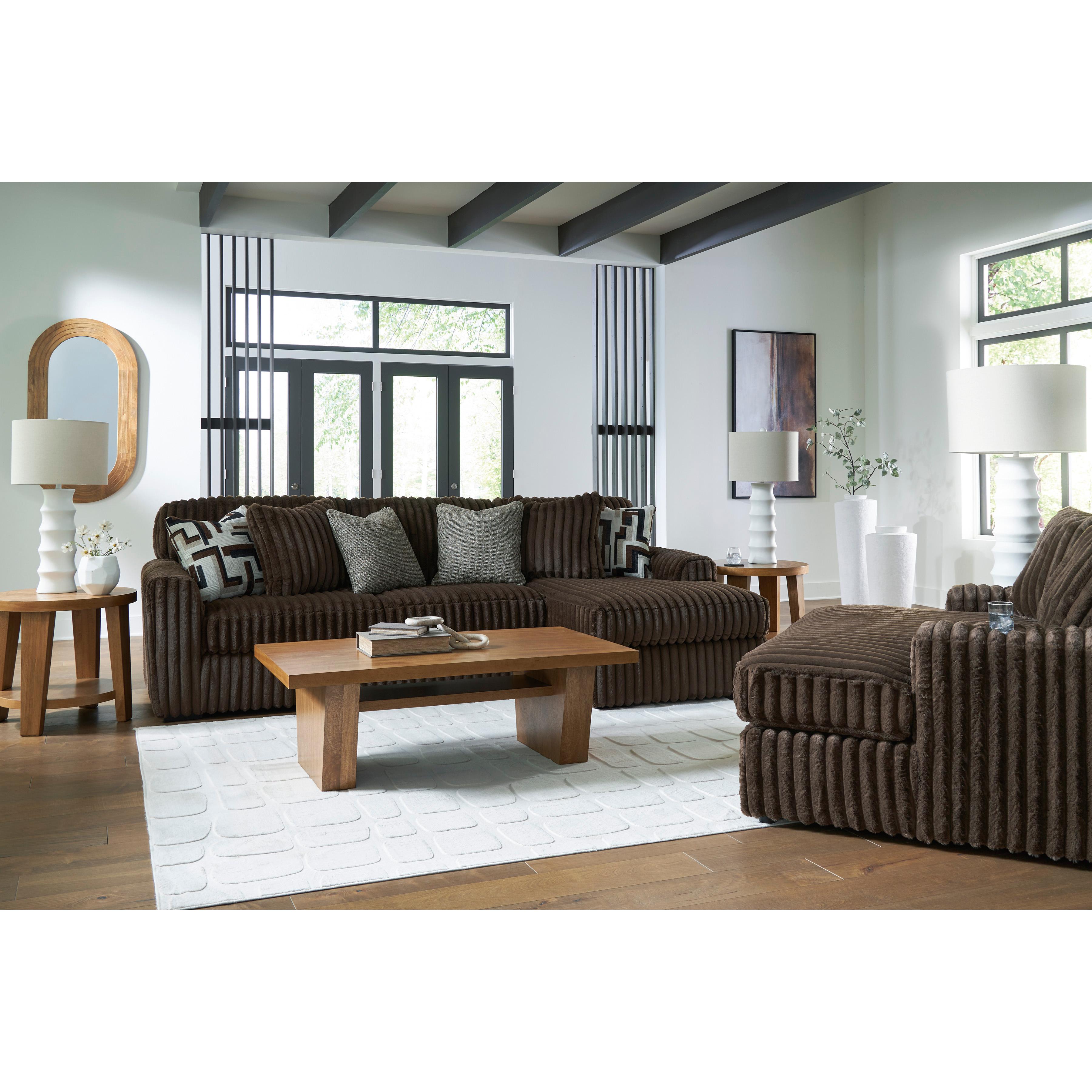 Signature Design by Ashley Midnight-Madness 9810415 Oversized Chaise IMAGE 5