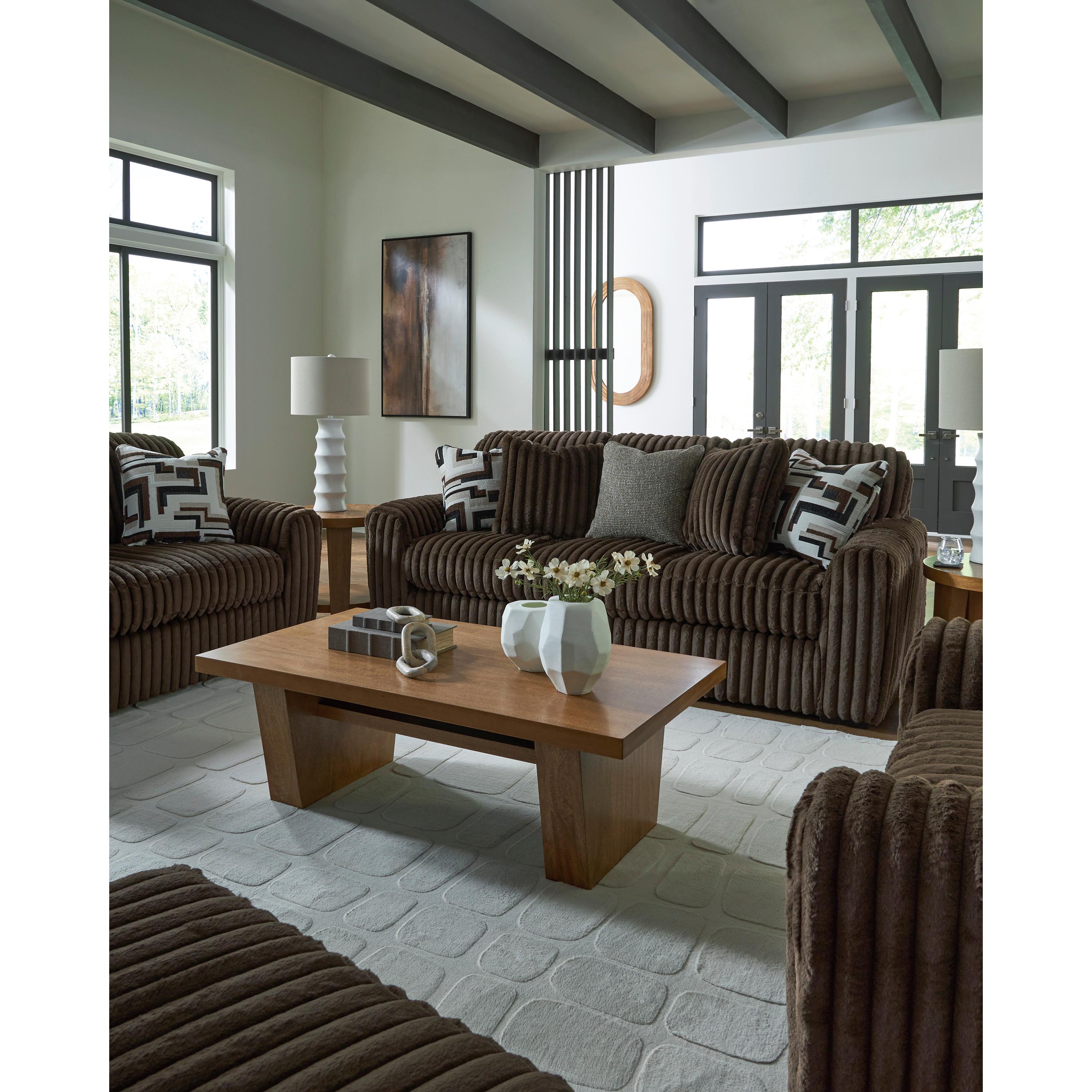 Signature Design by Ashley Midnight-Madness 9810423 Chair and a Half IMAGE 9