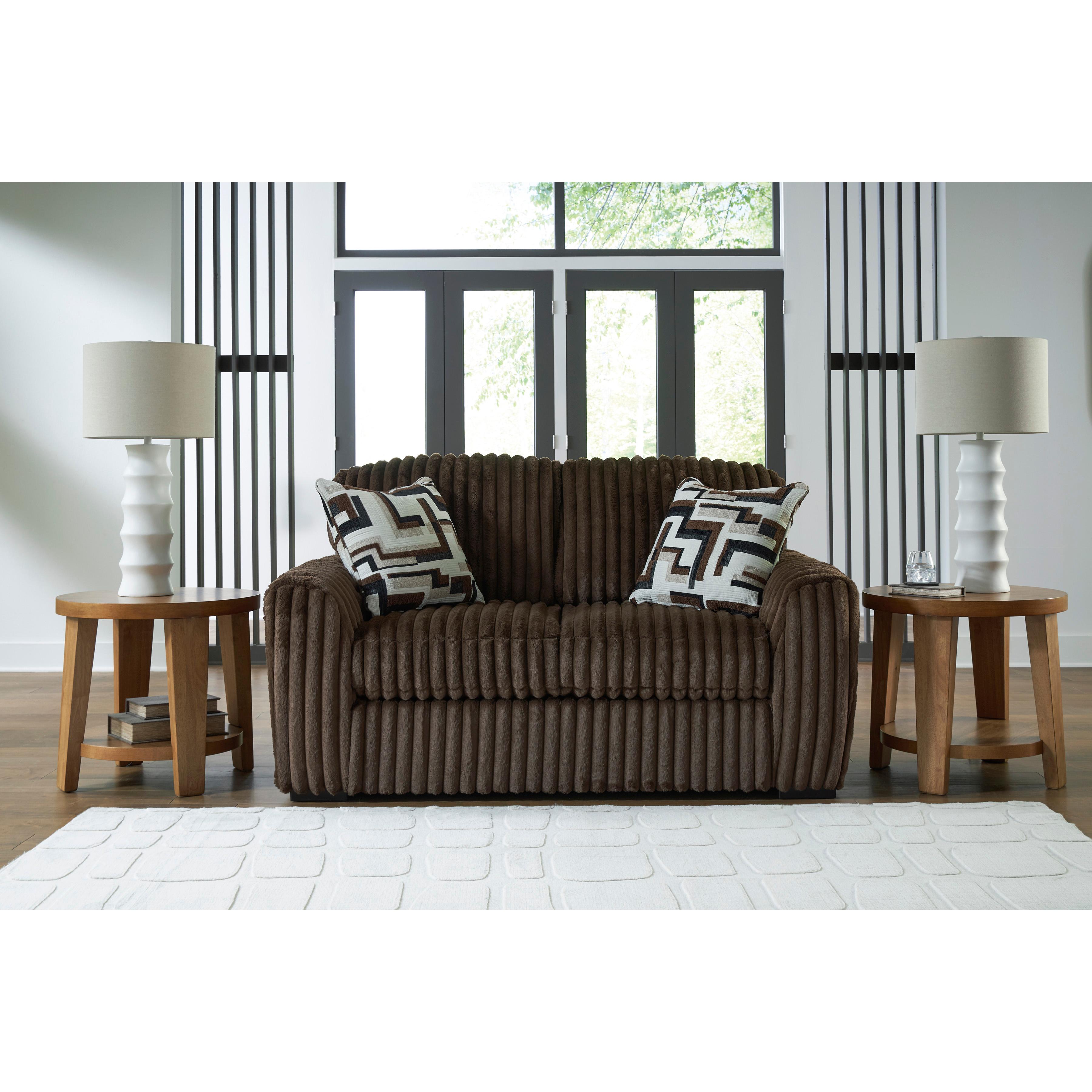 Signature Design by Ashley Midnight-Madness 9810435 Loveseat IMAGE 4