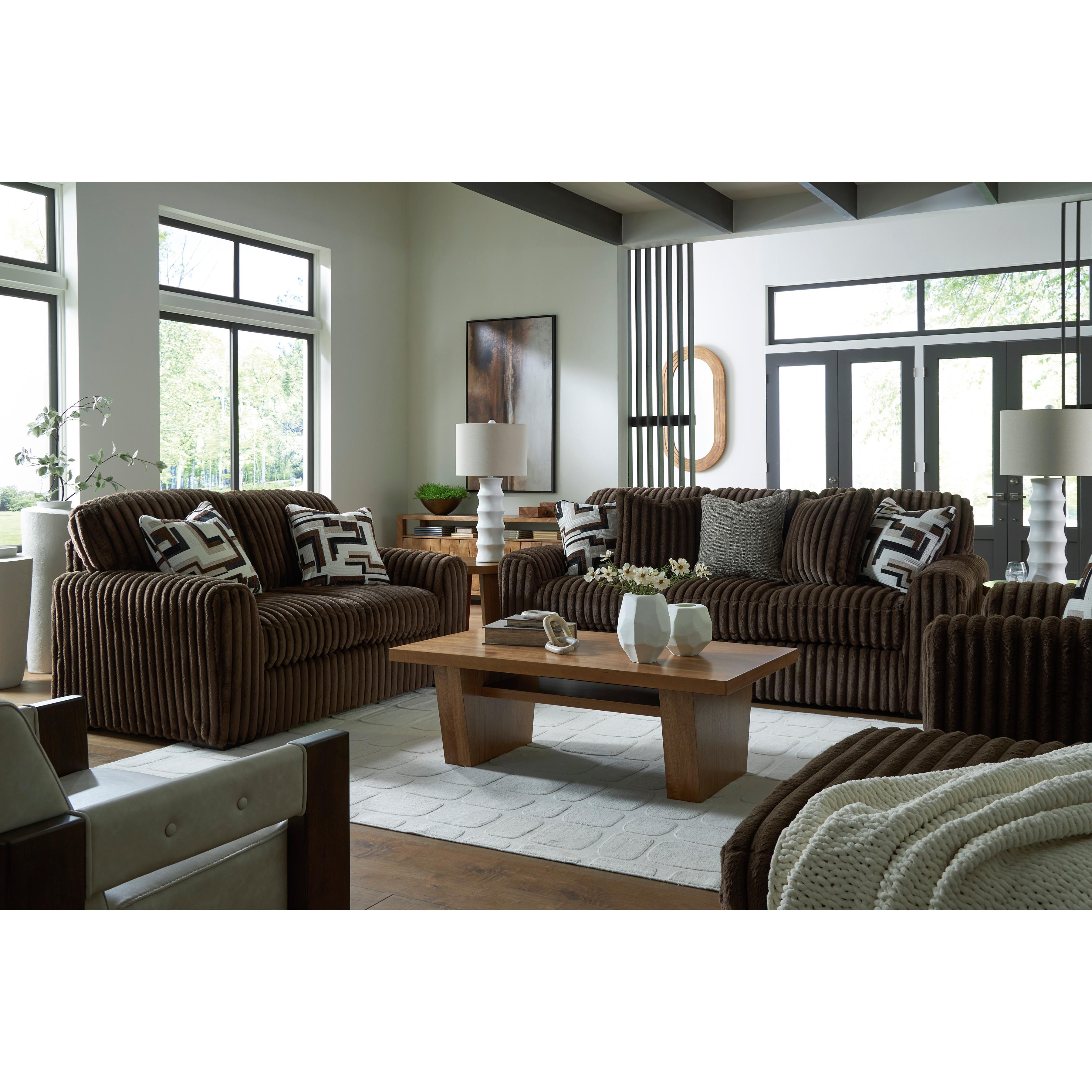 Signature Design by Ashley Midnight-Madness 9810435 Loveseat IMAGE 9