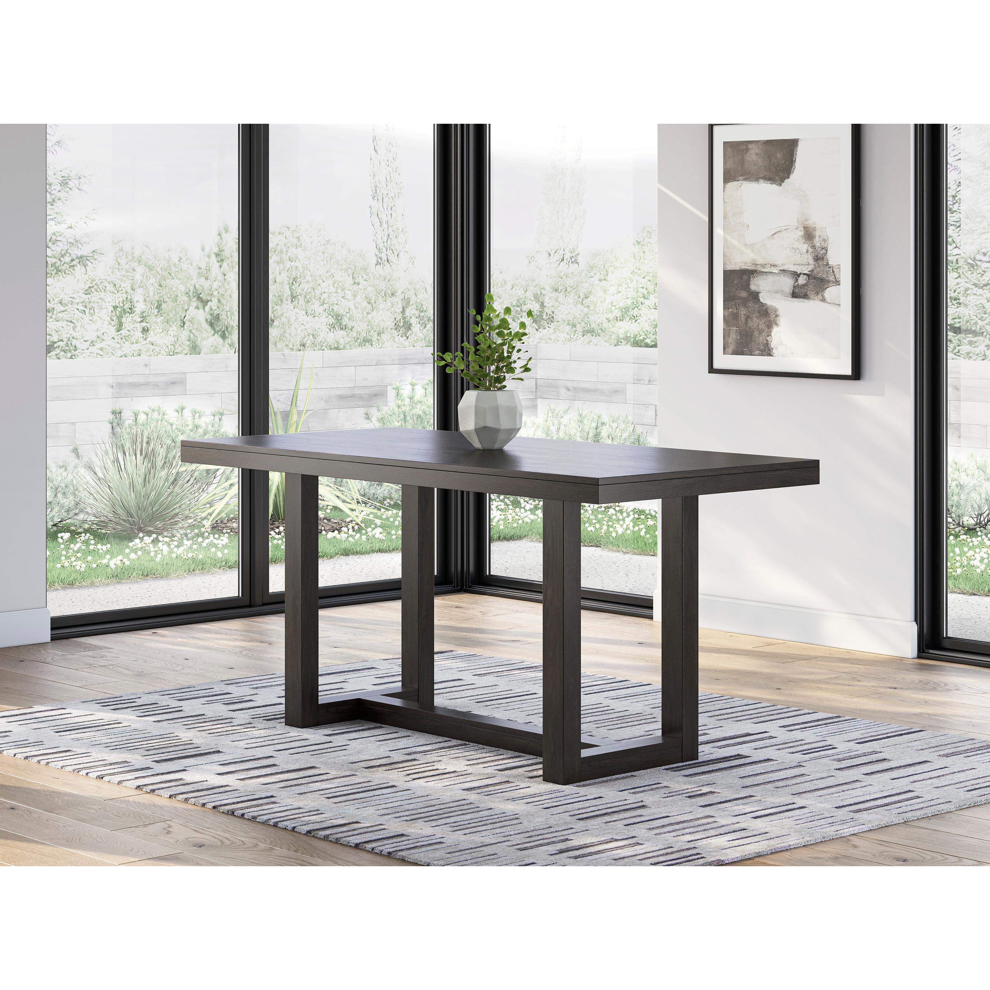 Signature Design by Ashley Neymorton D618-13 Rectangular Dining Room Counter Table IMAGE 5