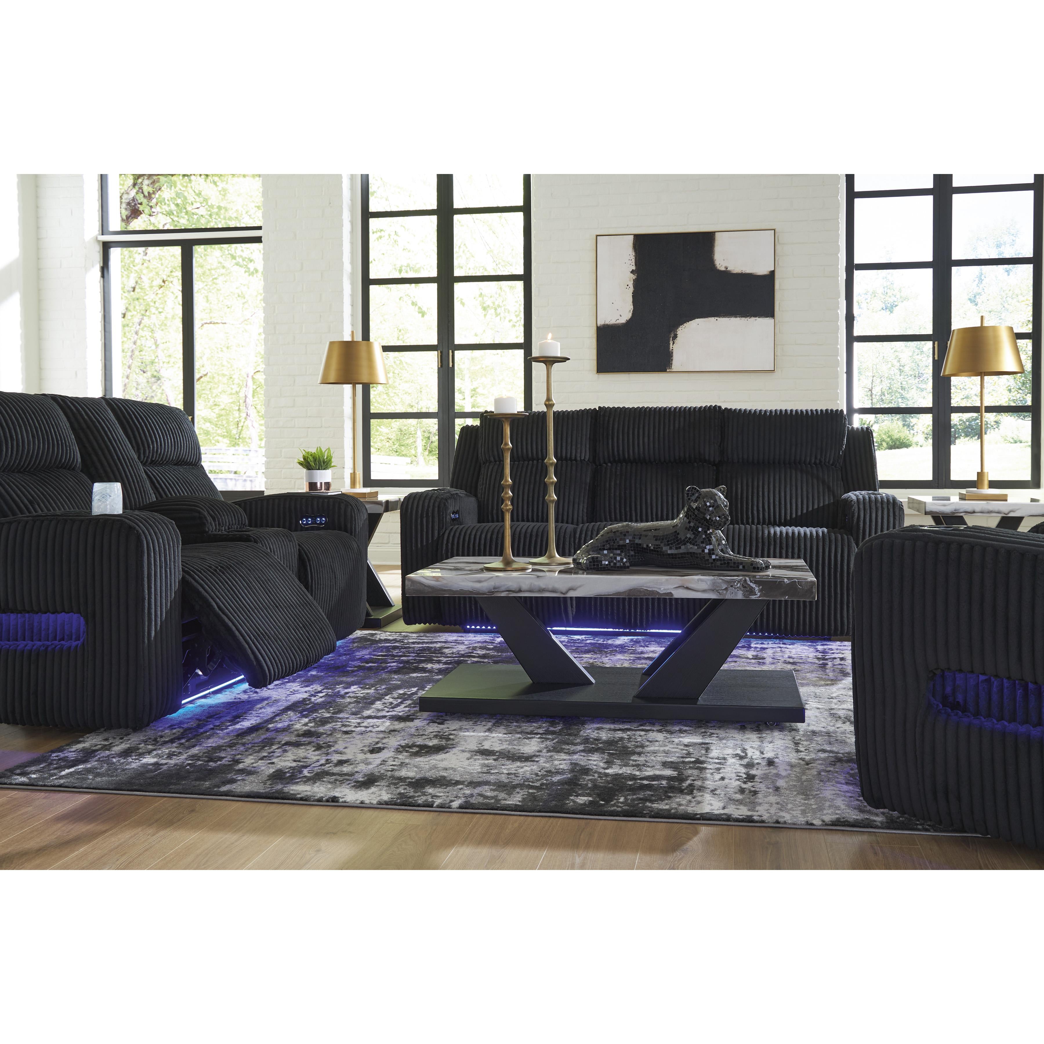  Signature Design by Ashley Forest Lake PC6420213 Power Recliner with Adjustable Headrest IMAGE 11