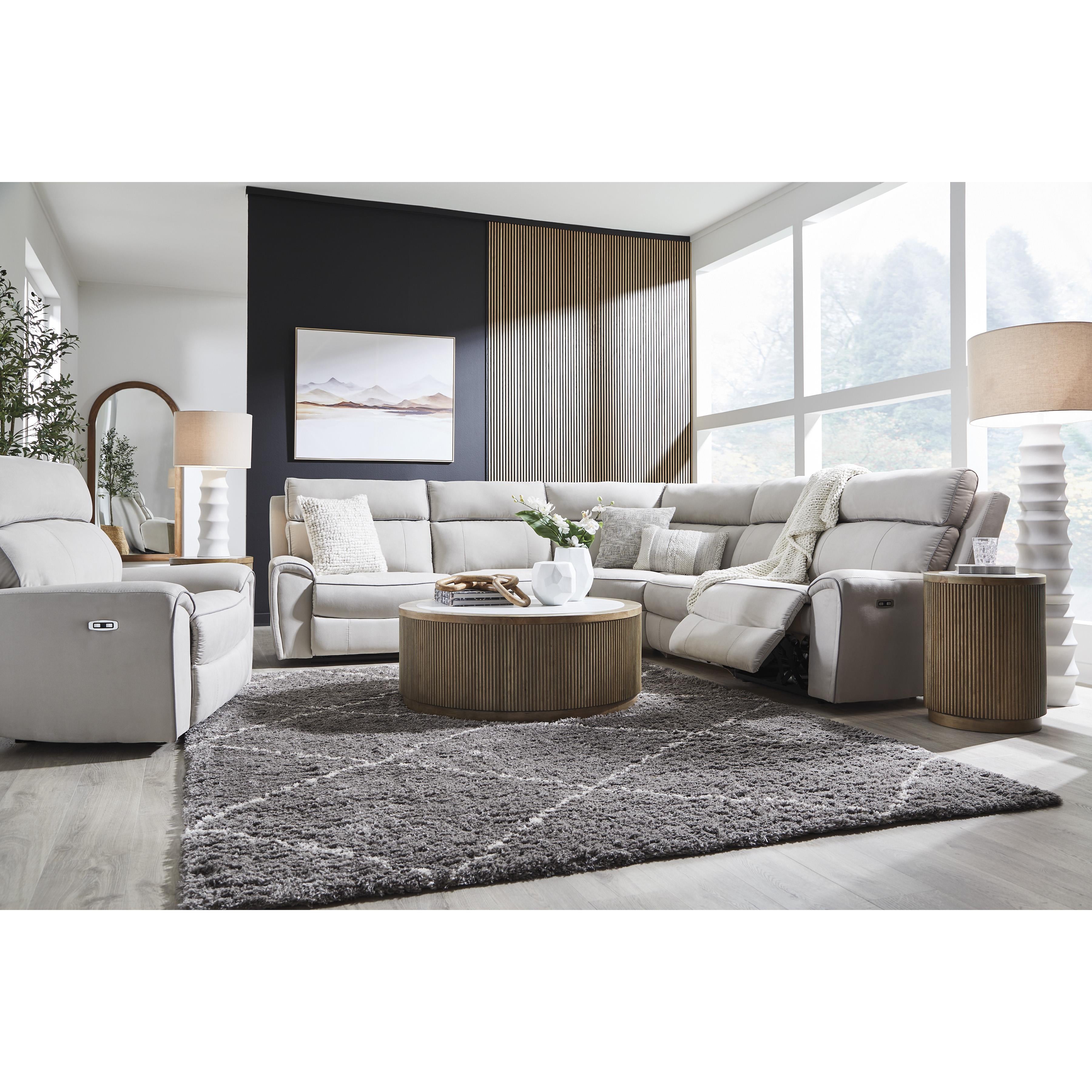  Signature Design by Ashley Social Pointe PC9880282 Power Recliner with Adjustable Headrest IMAGE 7